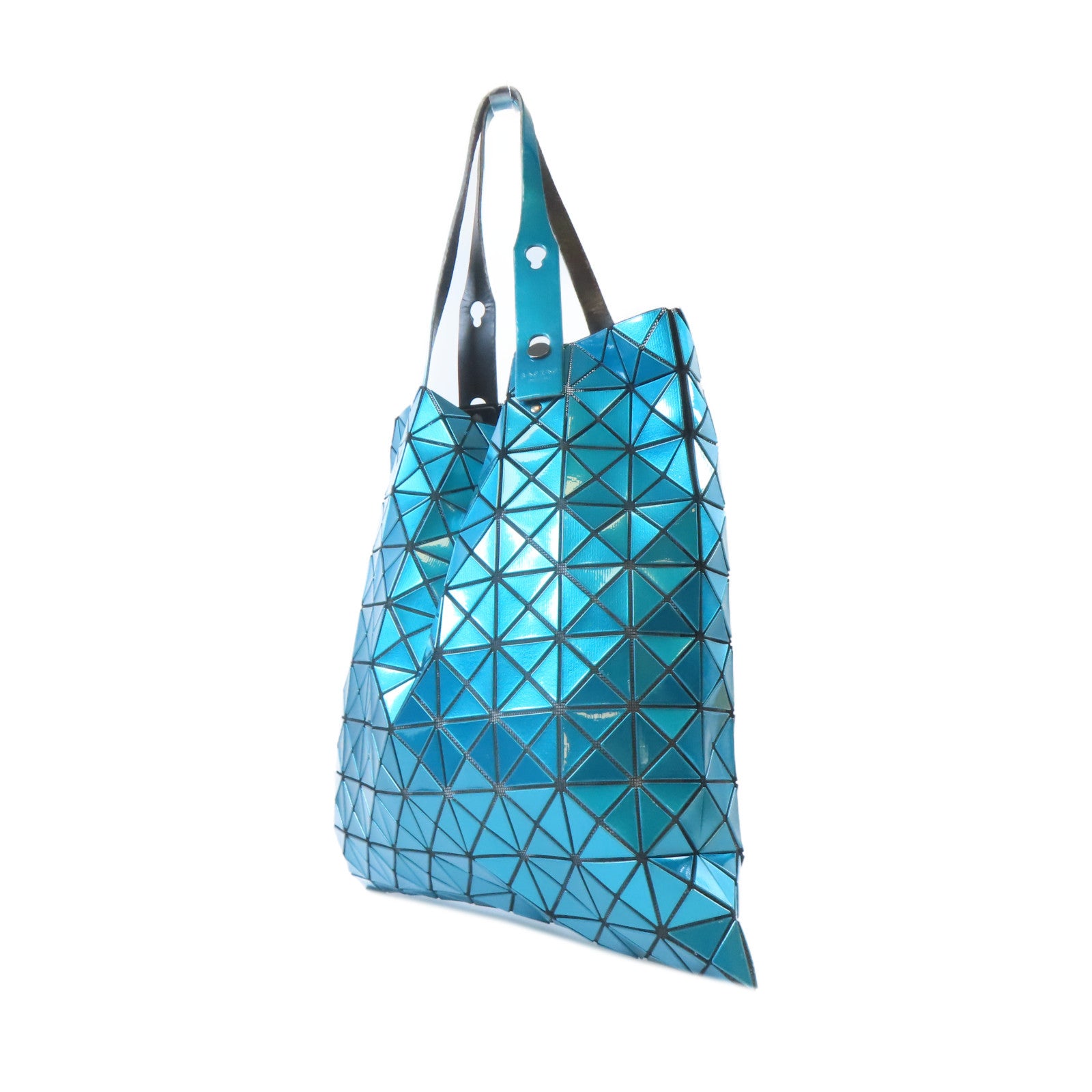 ISSEY MIYAKE PVC Tote Bag黑扣手挽袋藍色