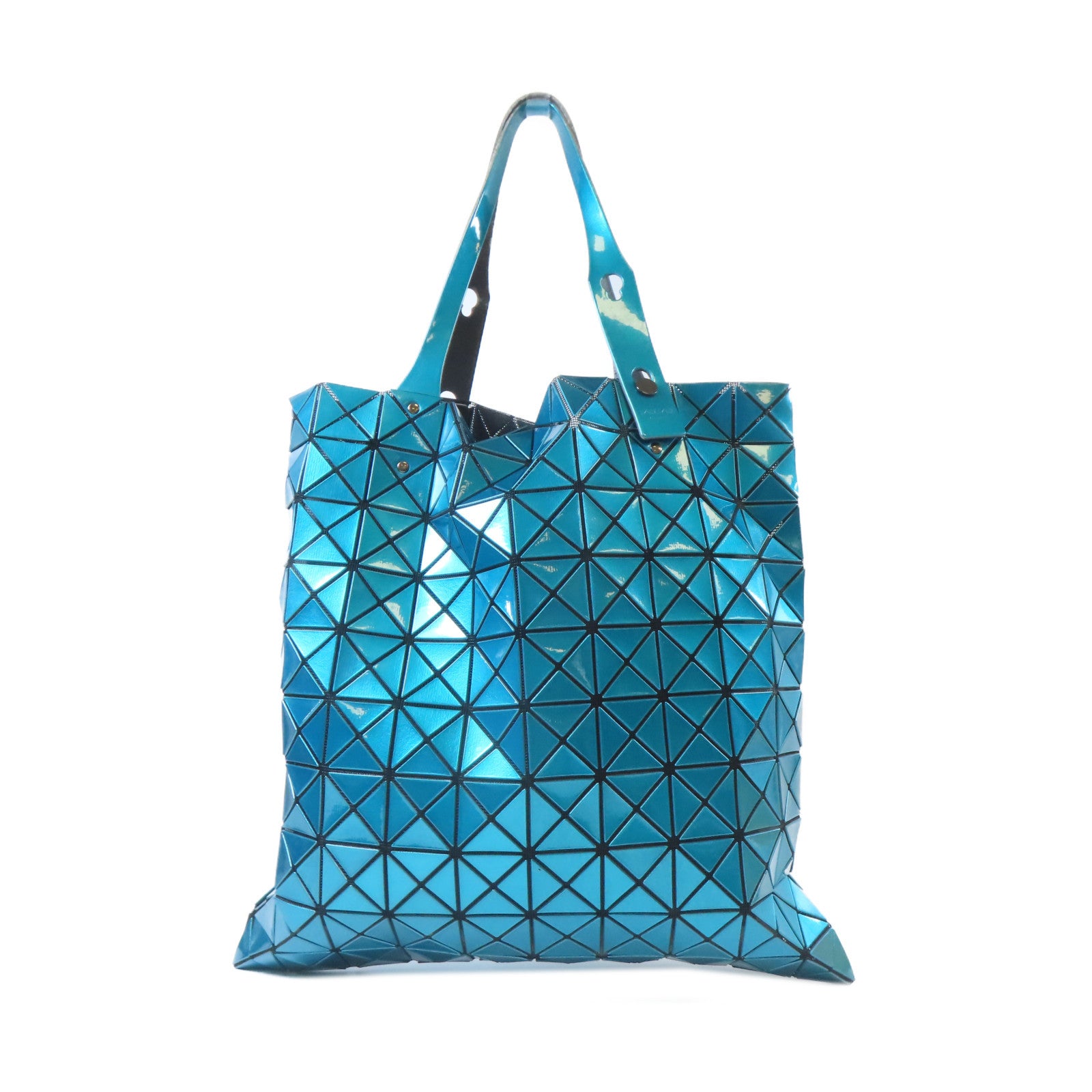 ISSEY MIYAKE PVC Tote Bag黑扣手挽袋藍色