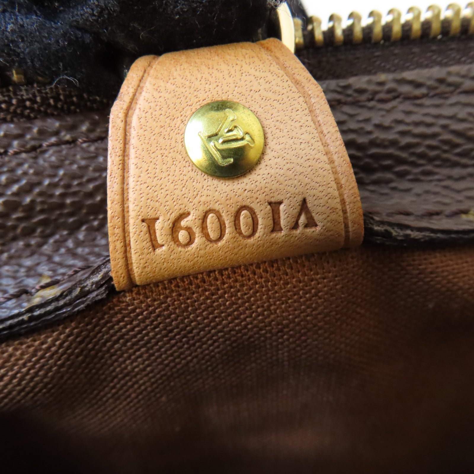 LOUIS VUITTON Monogram Cabas Piano金扣肩背袋啡色