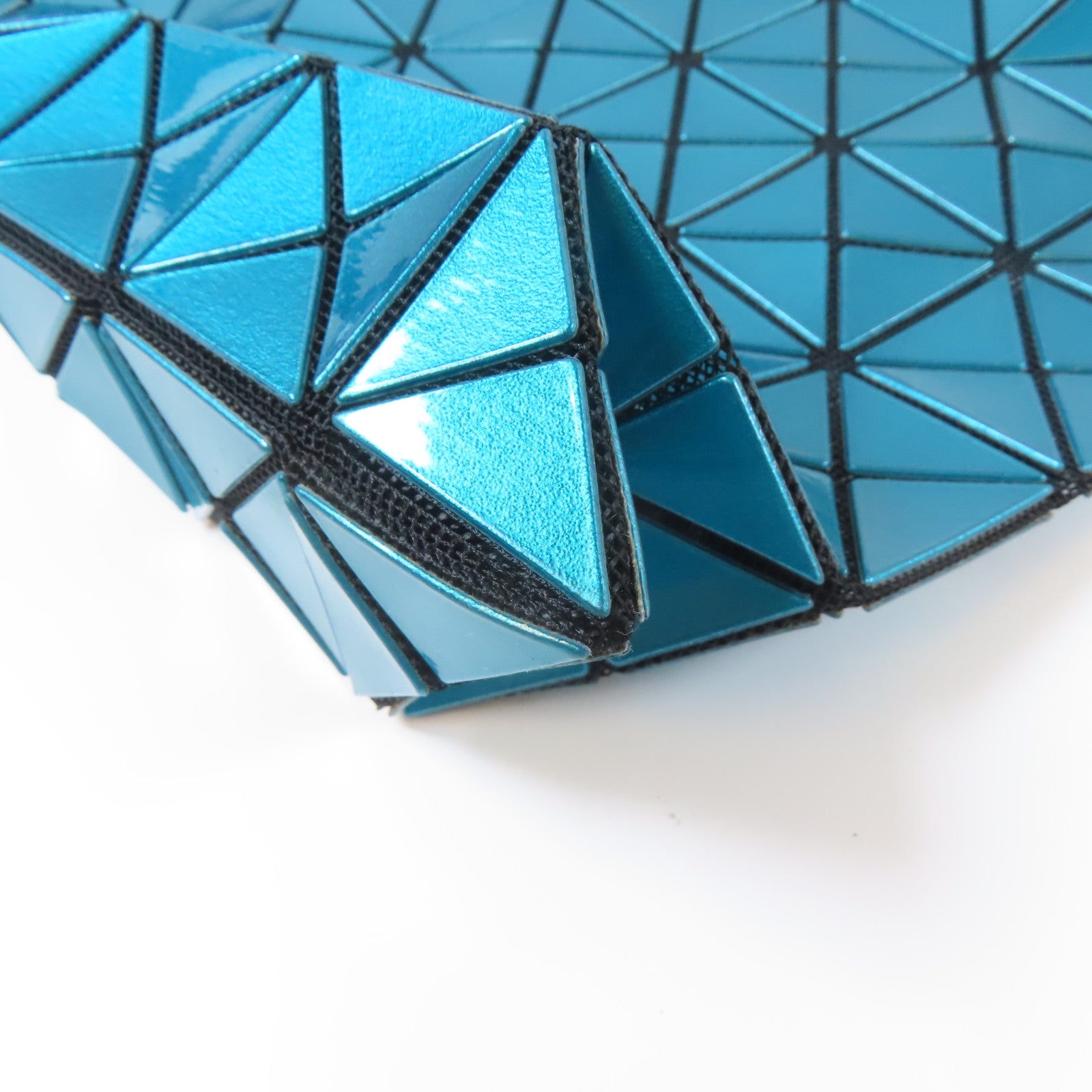 ISSEY MIYAKE PVC Tote Bag黑扣手挽袋藍色