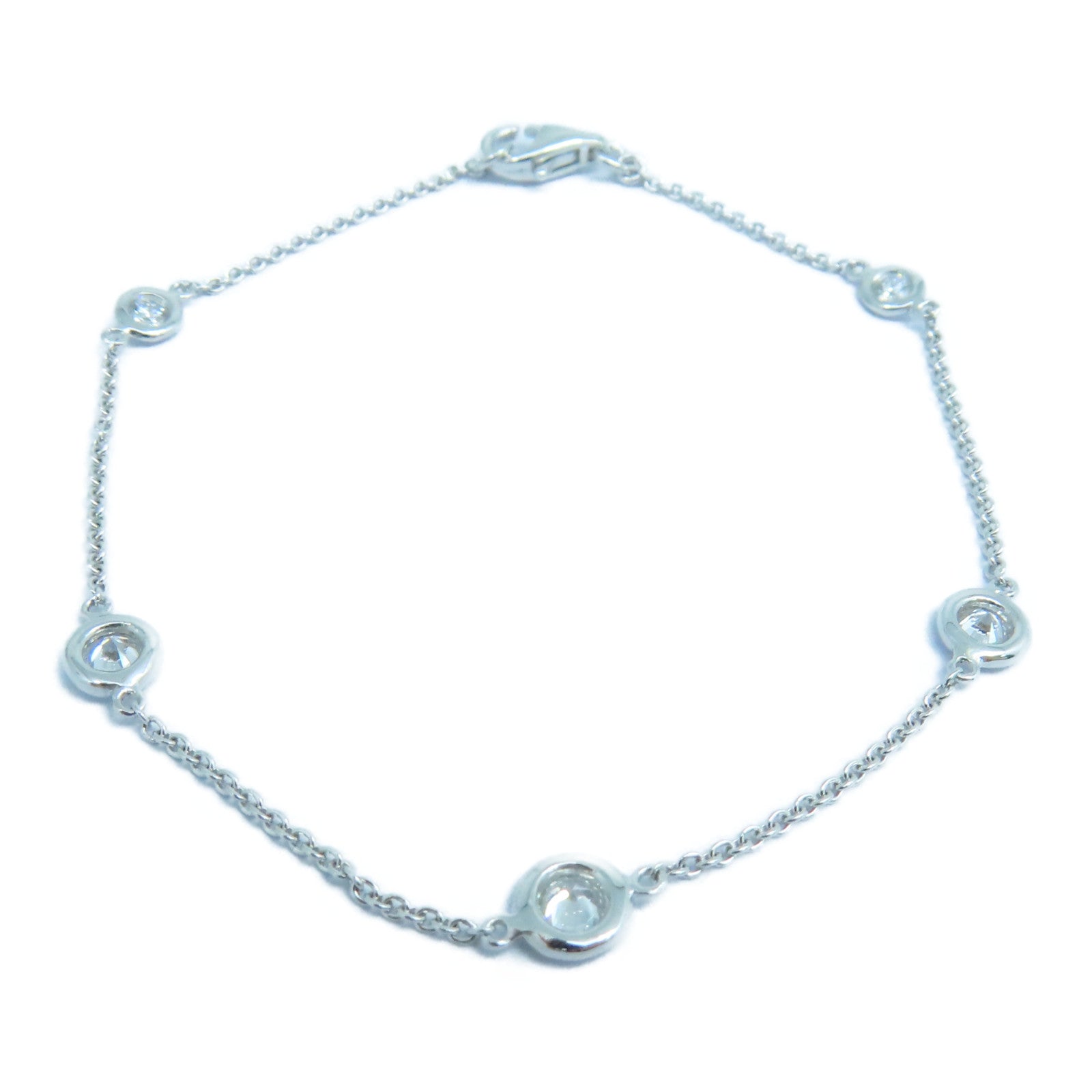 JEWELRY 【激減優惠】18K白金Bracelet0.44ct鑽石手鏈