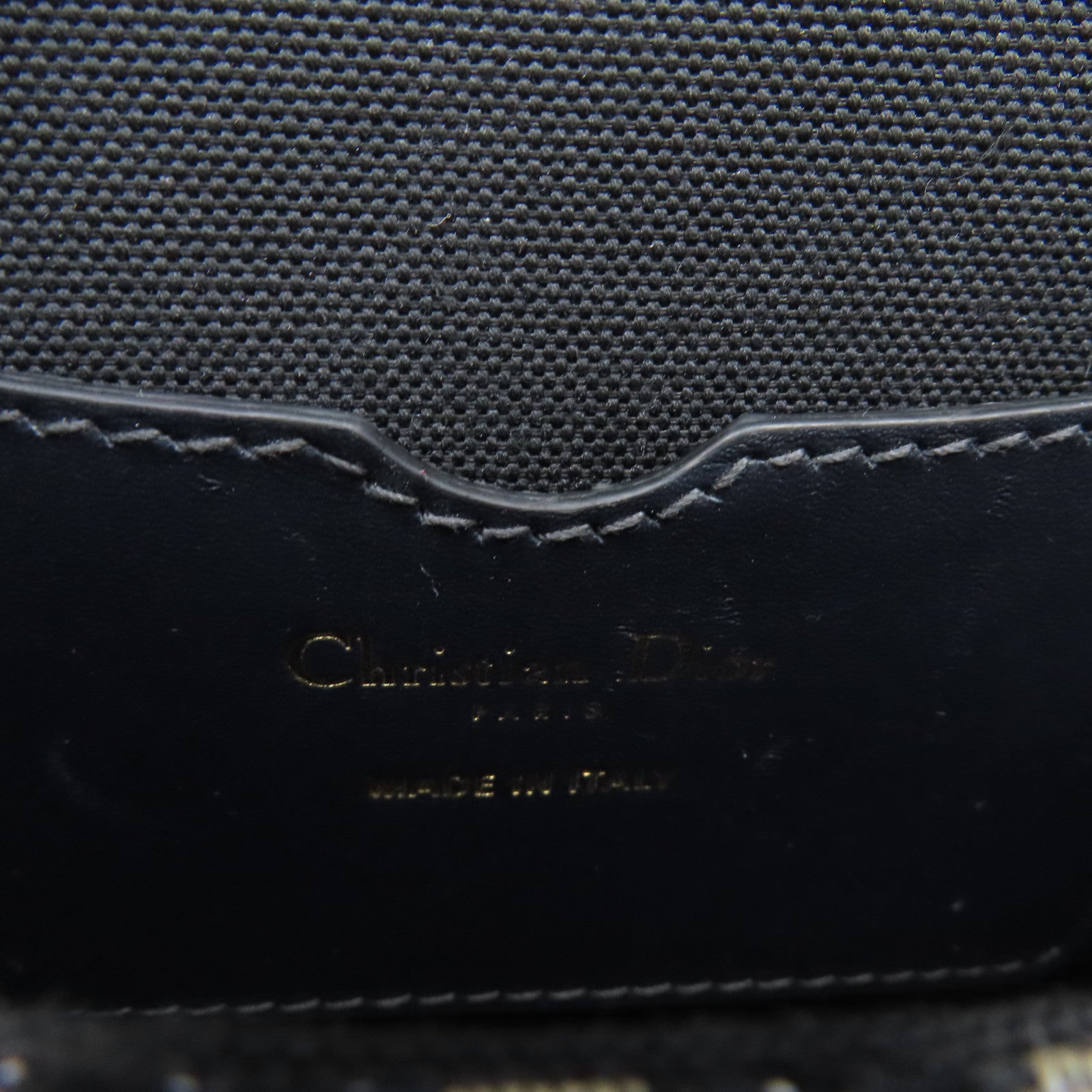 Dior 帆布Bobby Small Shoulder Bag金扣肩背袋啡色/藍色