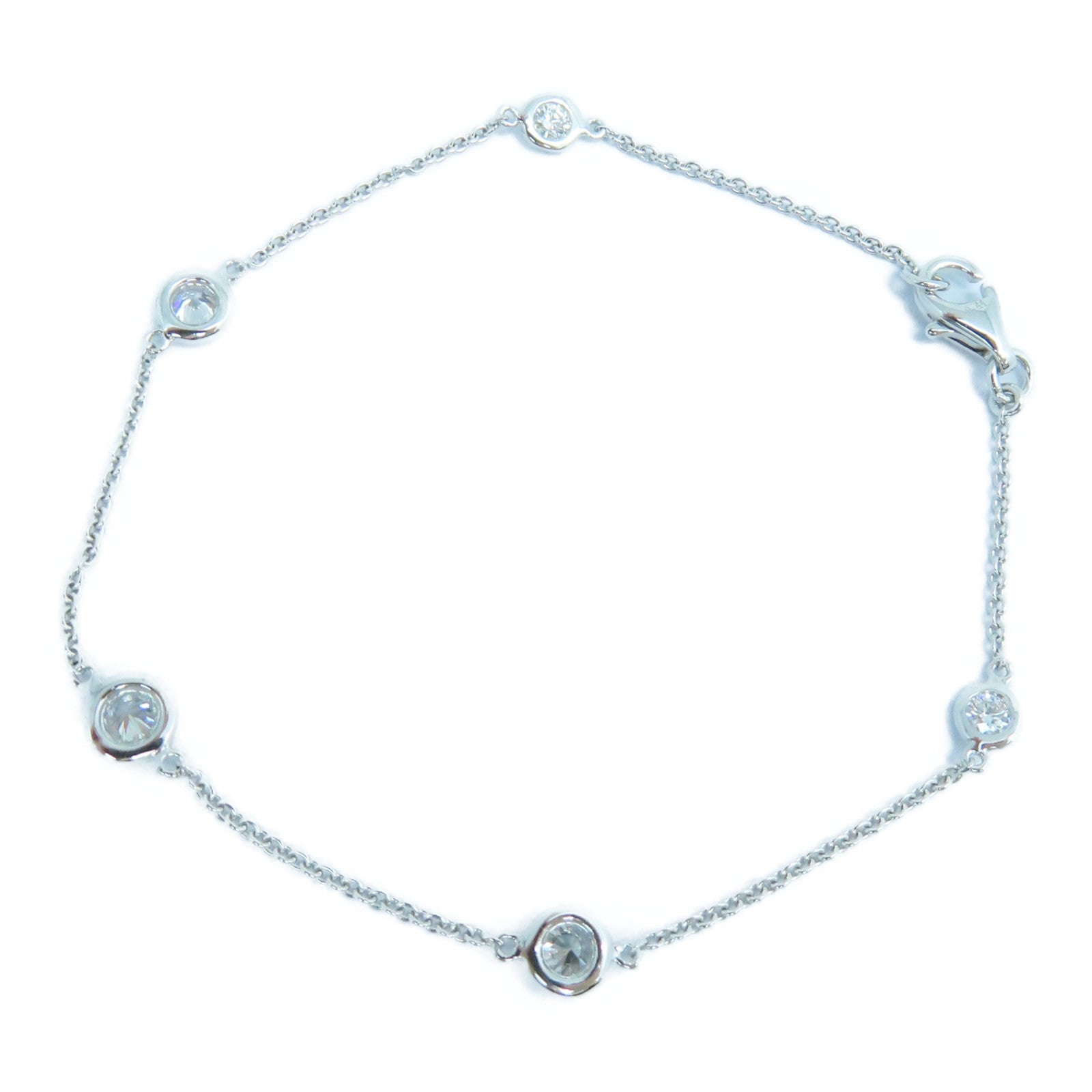JEWELRY 【激減優惠】18K白金Bracelet0.44ct鑽石手鏈