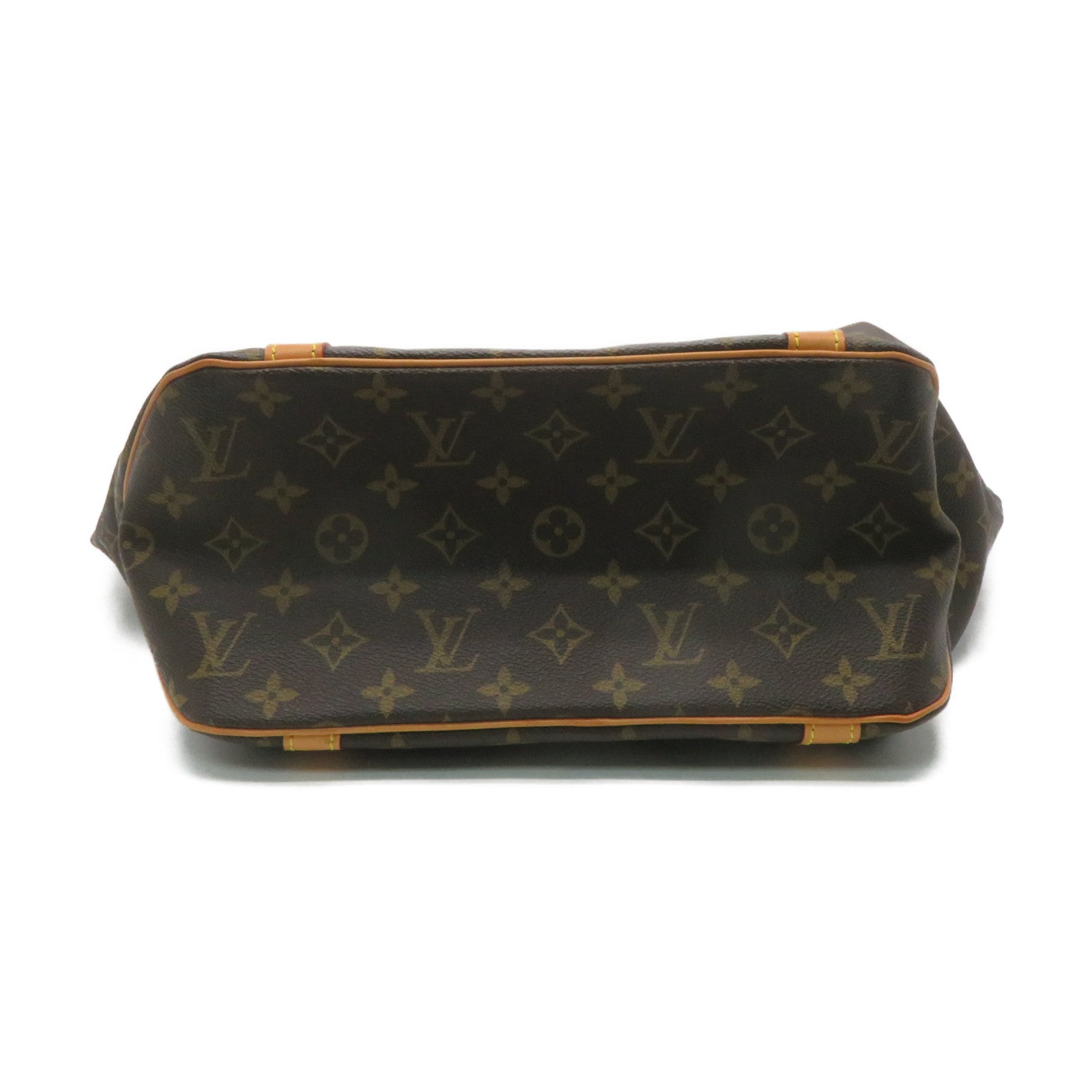 LOUIS VUITTON Monogram Sac Shopping Bag brown