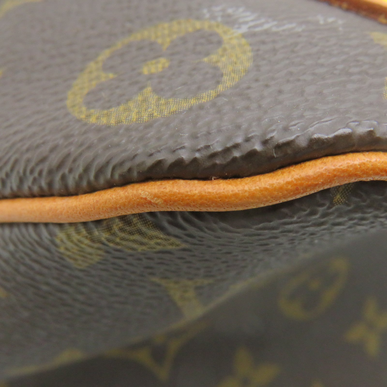 LOUIS VUITTON Monogram Sac Shopping Bag brown