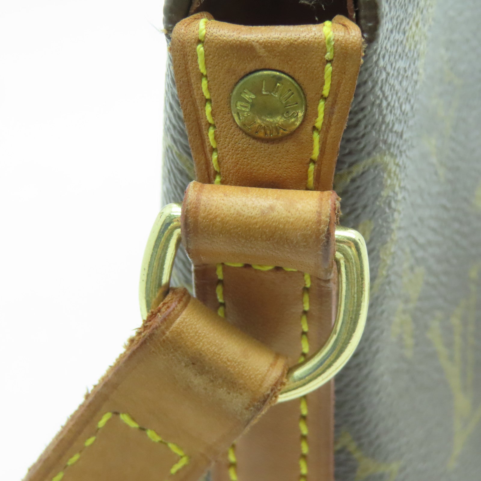 LOUIS VUITTON Monogram Drouot金扣肩背袋啡色