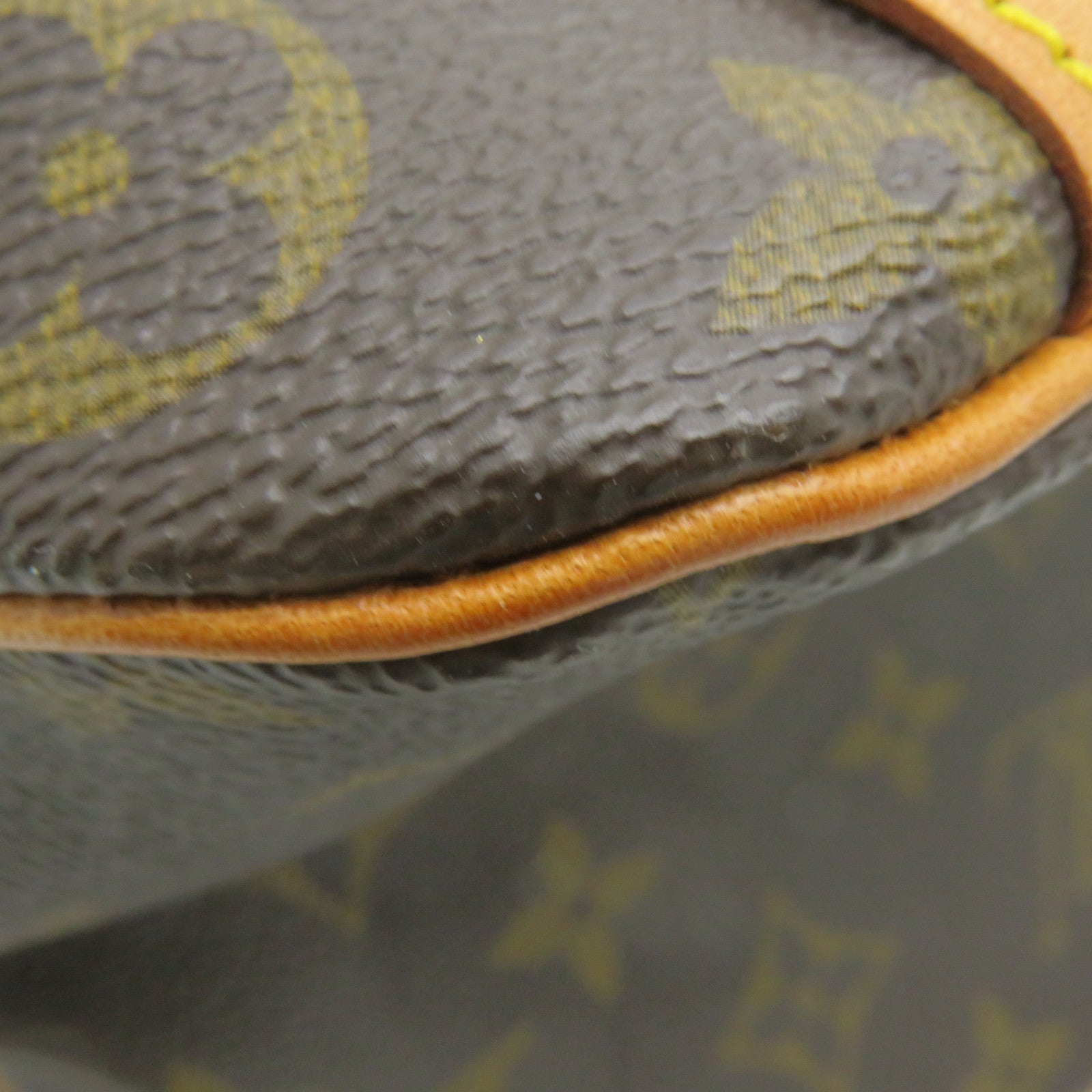 LOUIS VUITTON Monogram Sac Shopping Bag brown