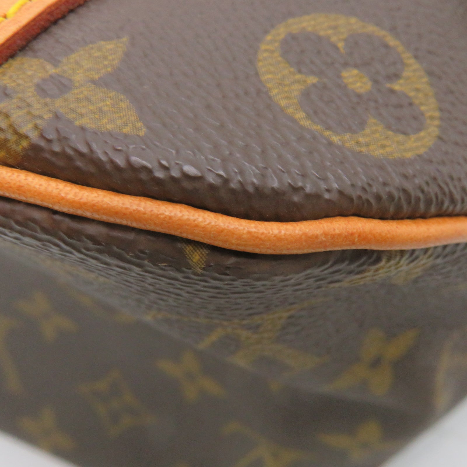 LOUIS VUITTON Monogram Sac Shopping Bag brown
