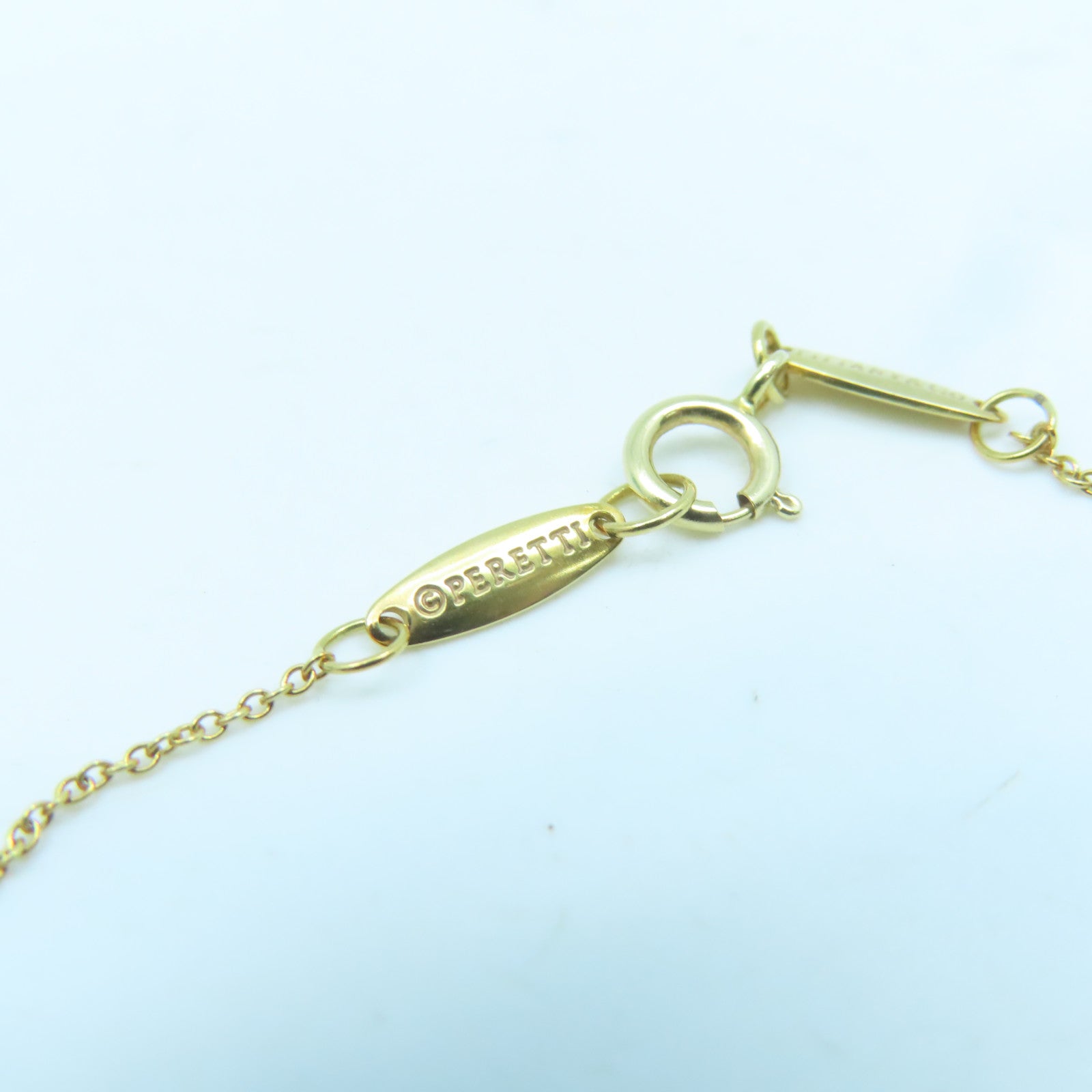 TIFFANY＆CO 【激減優惠】18K黃金Heart Necklace項鍊金色