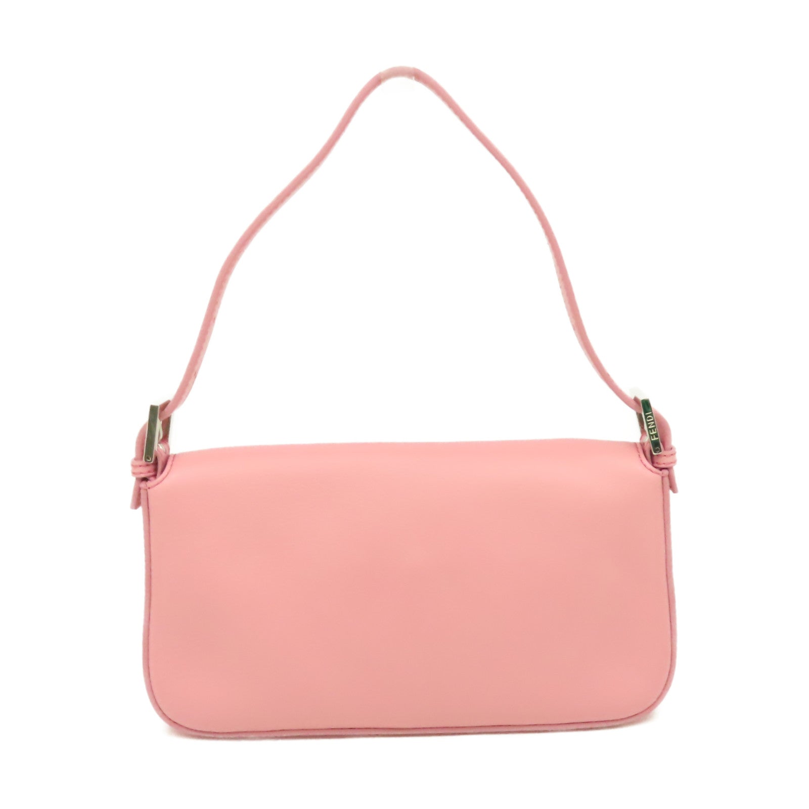 FENDI 牛皮皮革2Way Shoulder Bag手挽肩背兩用袋粉紅色