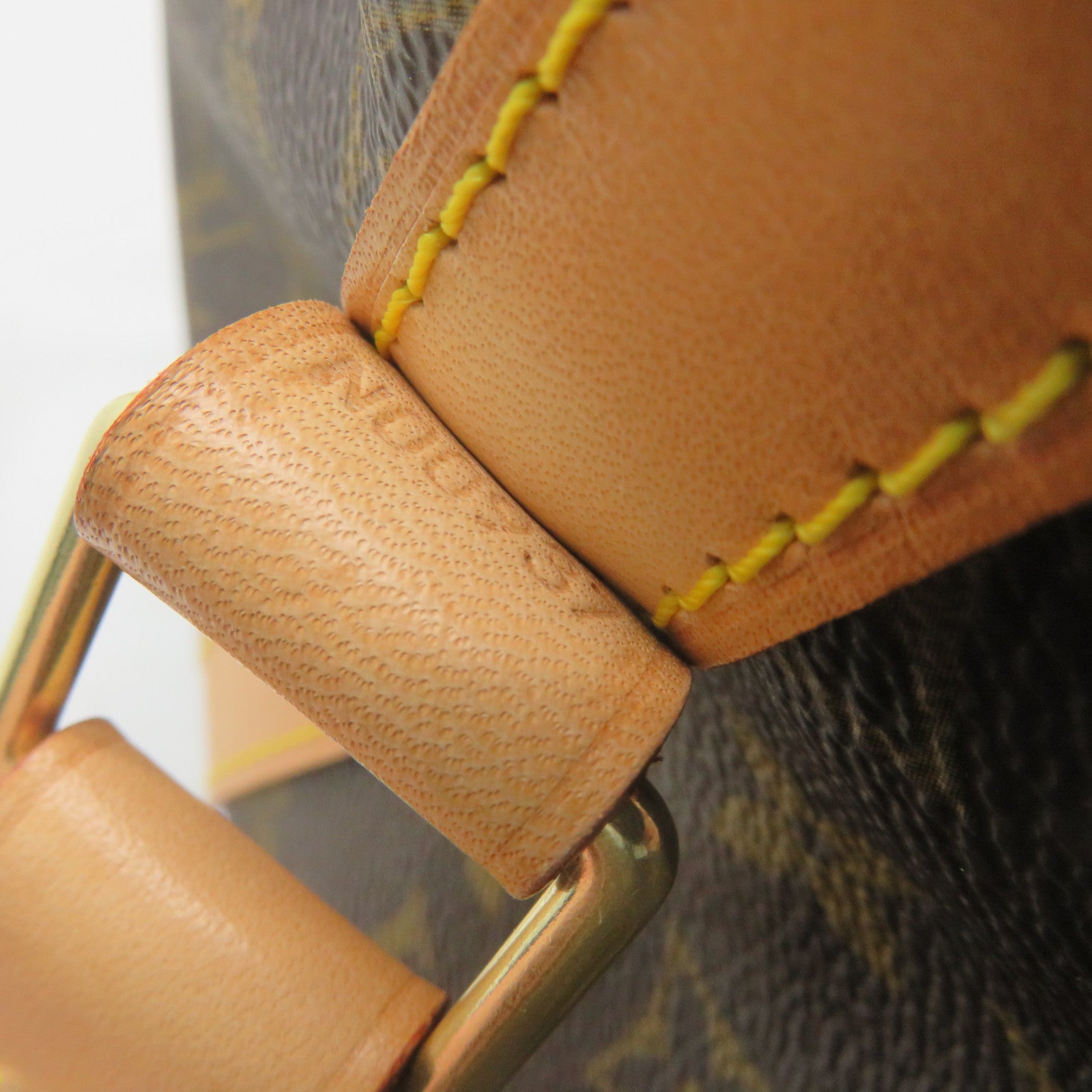 LOUIS VUITTON Monogram Sac Shopping Bag brown