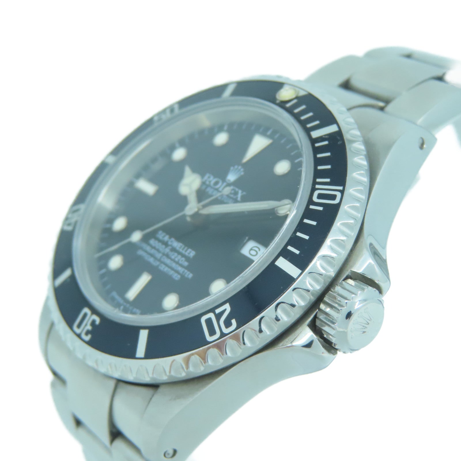 ROLEX Sea Dweller 40mm不鏽鋼手錶黑色#18cm