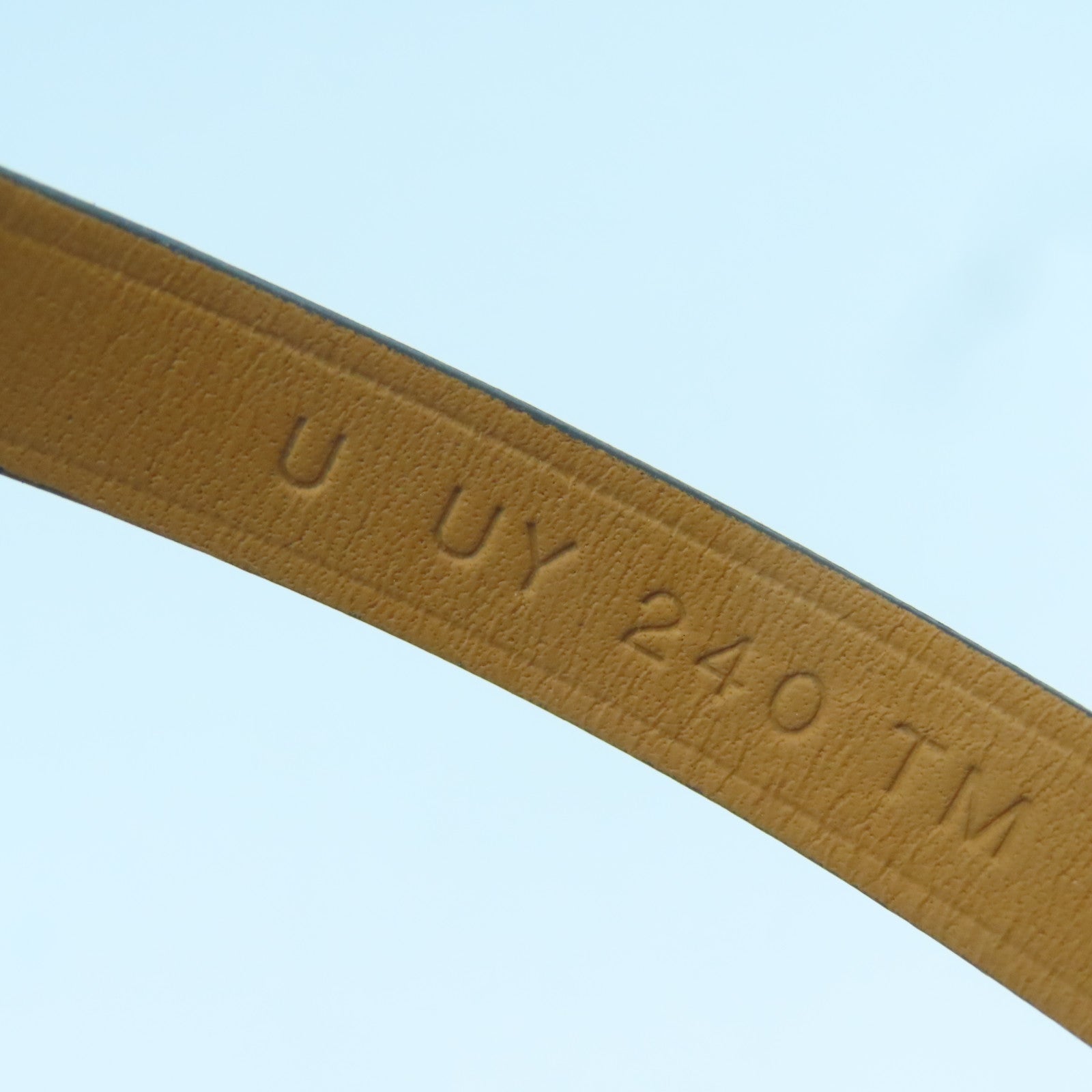 HERMES Swift皮革Rivale Mini Bracelet金扣手鏈黑色