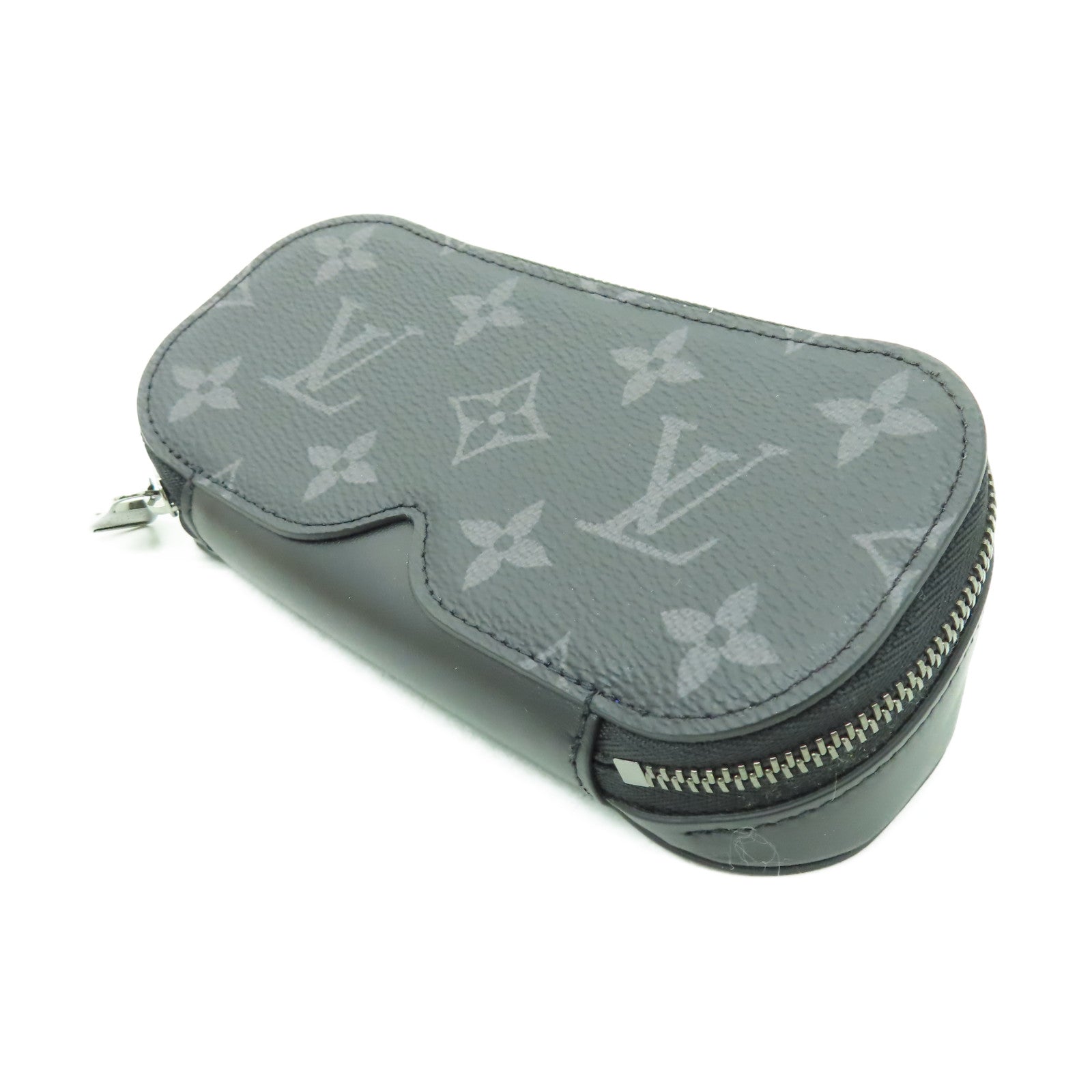 LOUIS VUITTON Monogram Eclipse Sunglasses Pouch銀扣眼鏡盒 Brand Off Hong