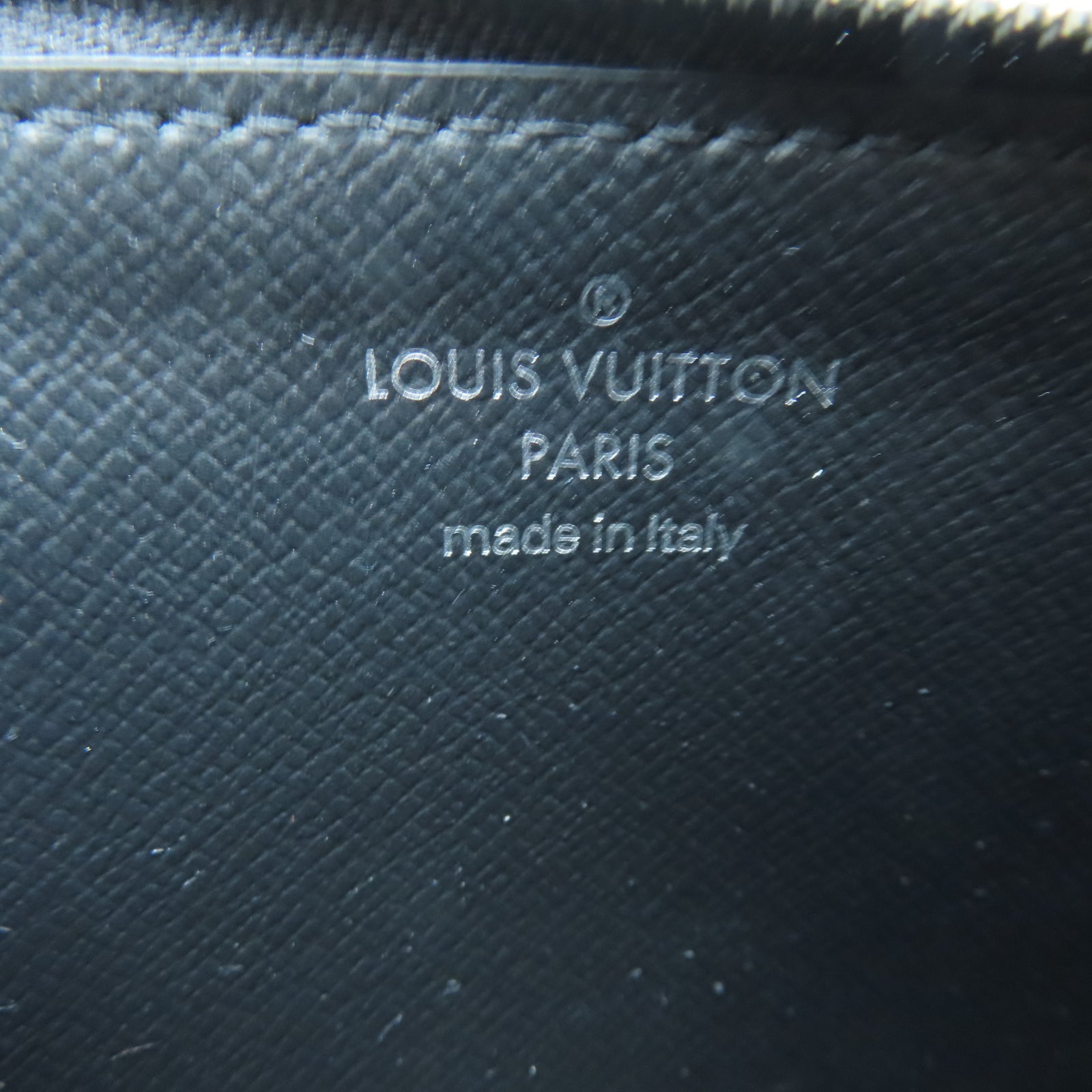 LOUIS VUITTON Monogram Eclipse Coin Card Holder銀扣卡片包黑色