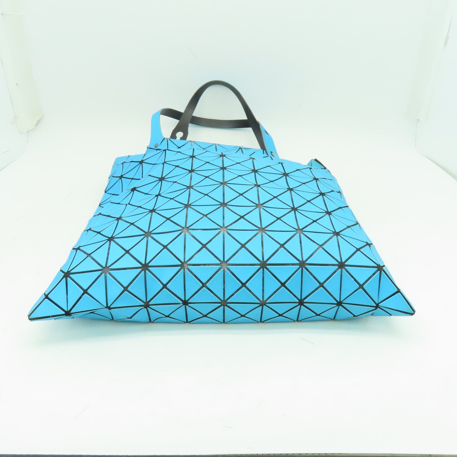 ISSEY MIYAKE PVC Tote Bag銀扣手挽袋藍色