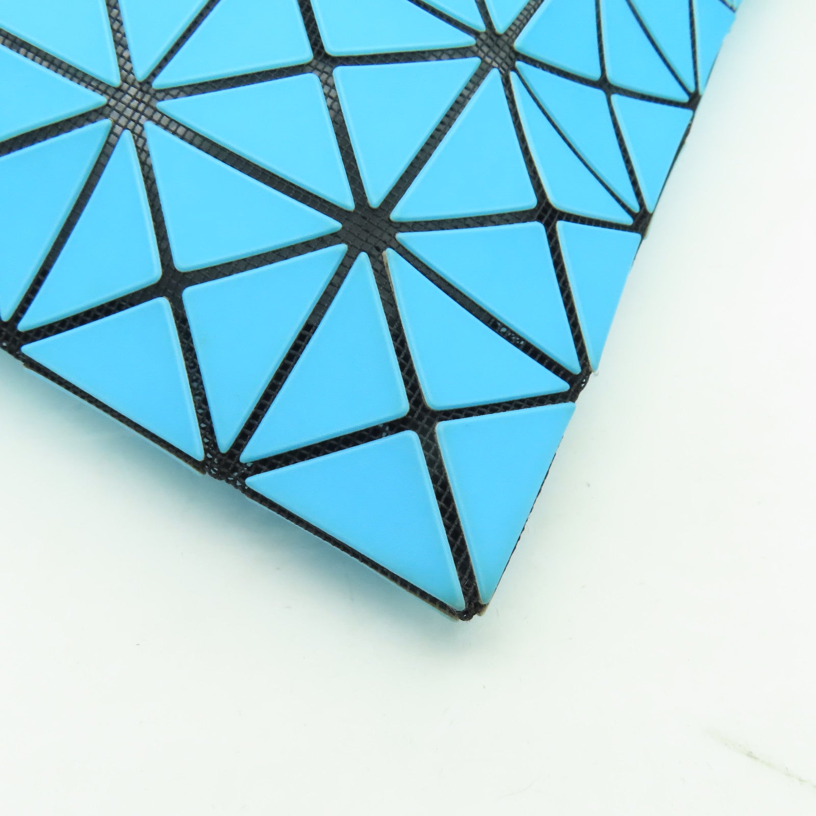 ISSEY MIYAKE PVC Tote Bag銀扣手挽袋藍色
