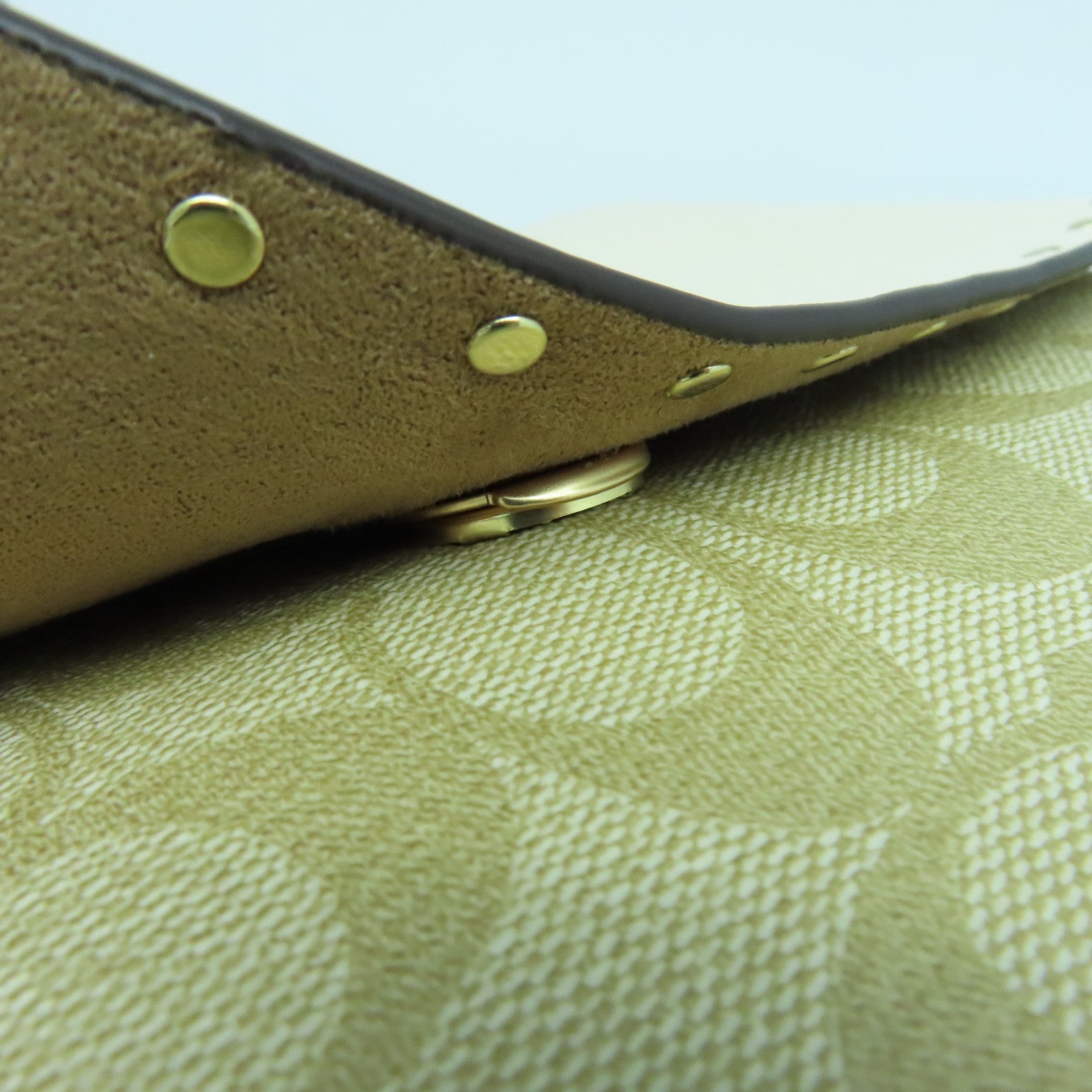COACH 皮革Chain Shoulder Bag金扣鏈帶肩背袋白色