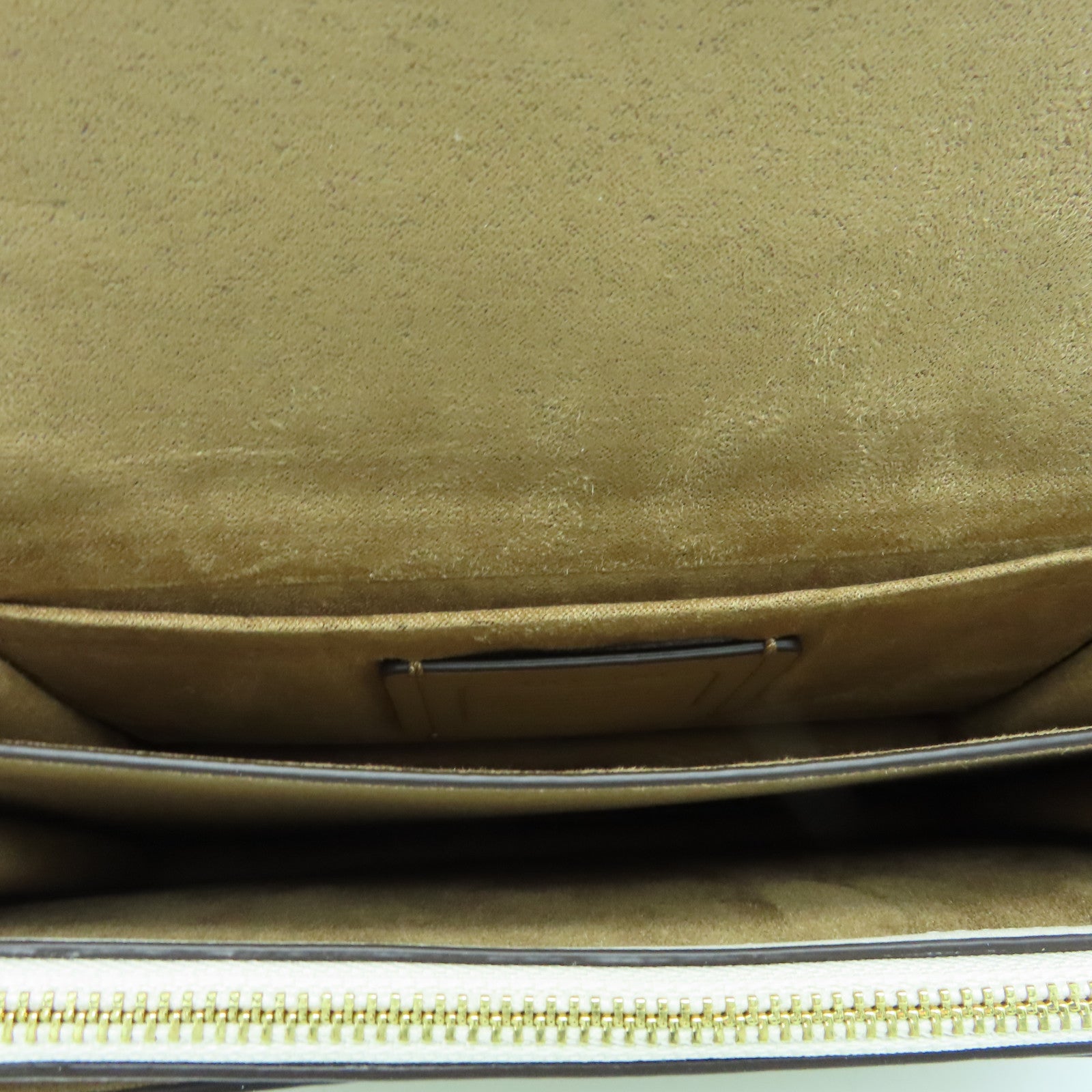 COACH 皮革Chain Shoulder Bag金扣鏈帶肩背袋白色