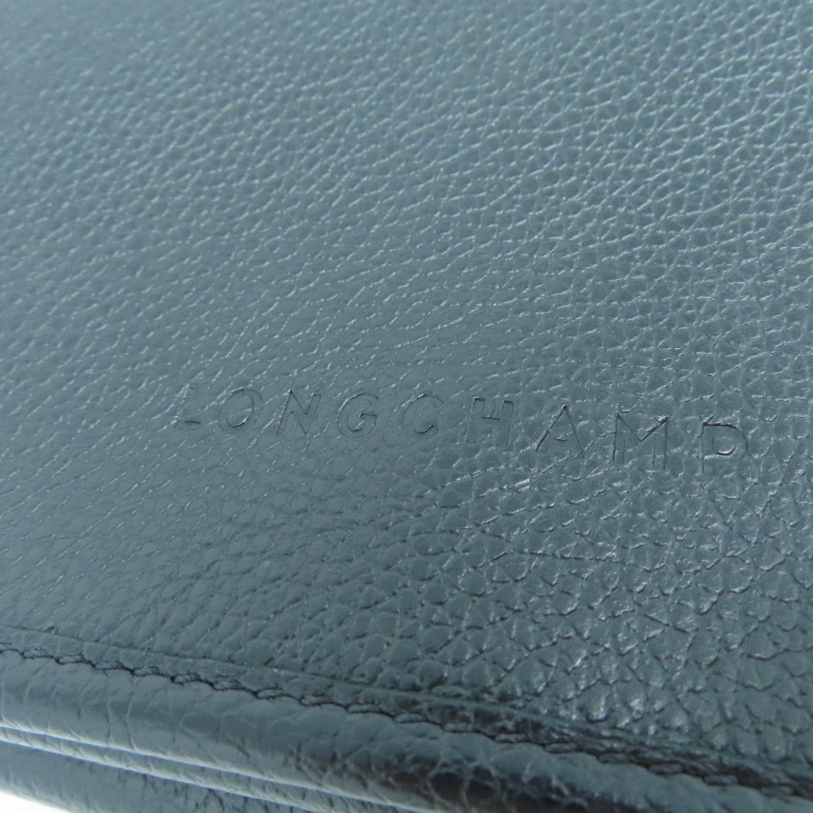 Longchamp cowhide leather Shoulder Bag gold buckle shoulder bag black