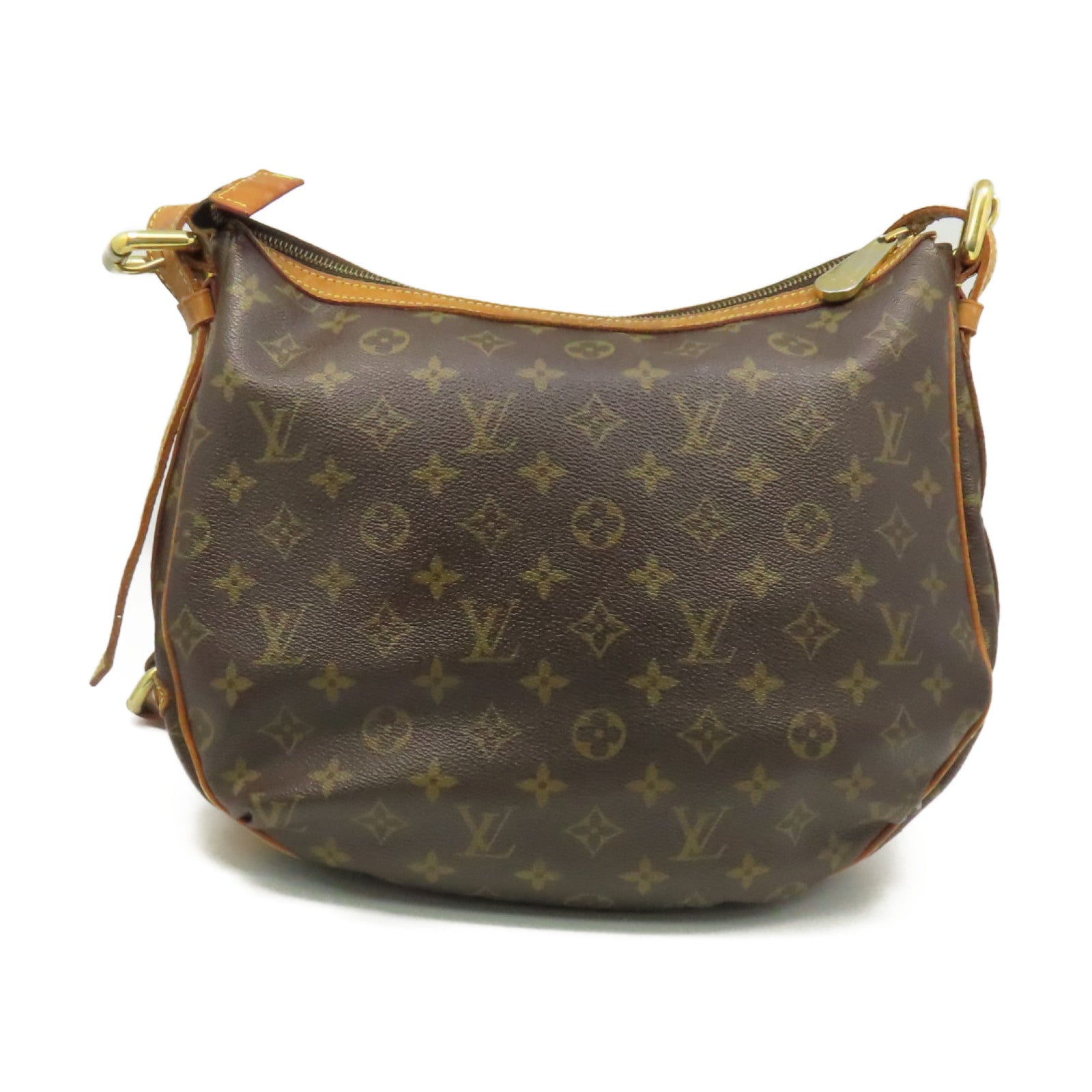 LOUIS VUITTON 【激減優惠】Monogram Tulum GM金扣肩背袋啡色