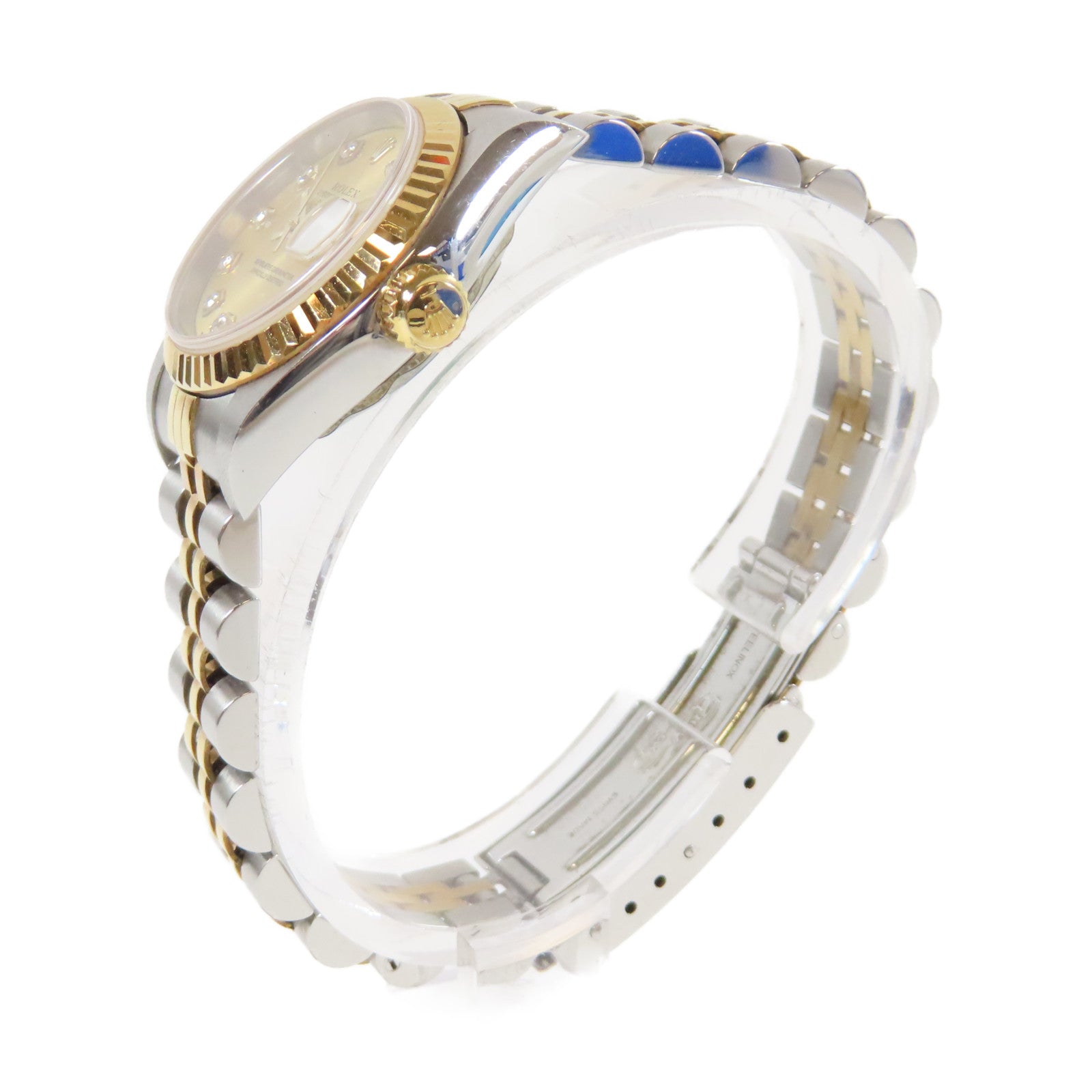 ROLEX 18K黃金/18K白金/不鏽鋼Datejust手錶#15.75cm