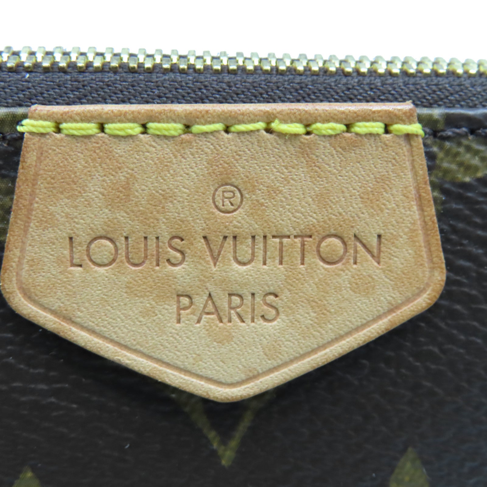 LOUIS VUITTON Monogram Multi Pochette Accessoires手挽肩背兩用袋啡色
