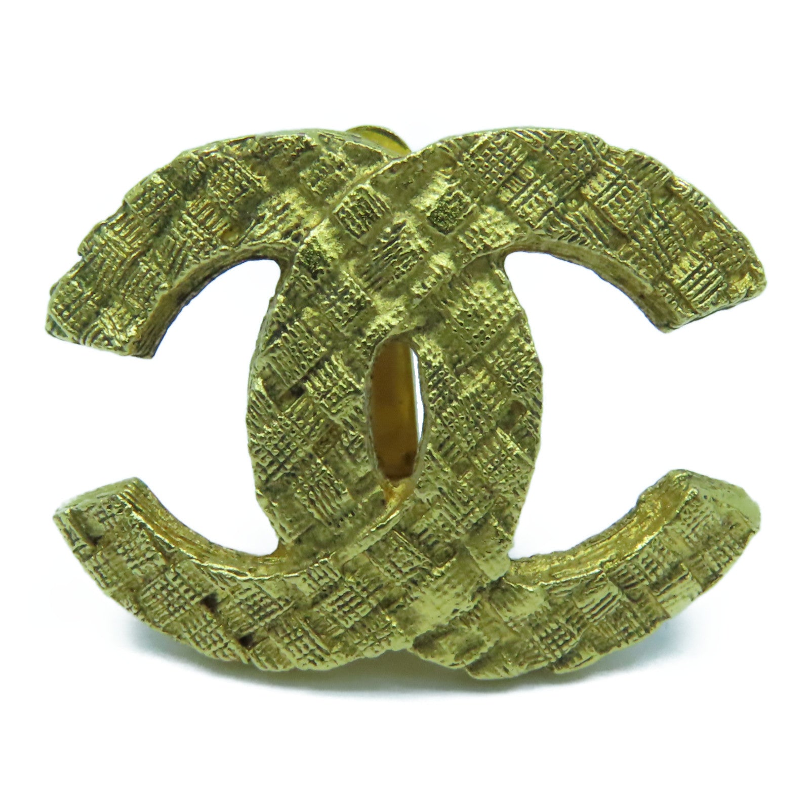 CHANEL 金屬Vintage Earrings耳環金色