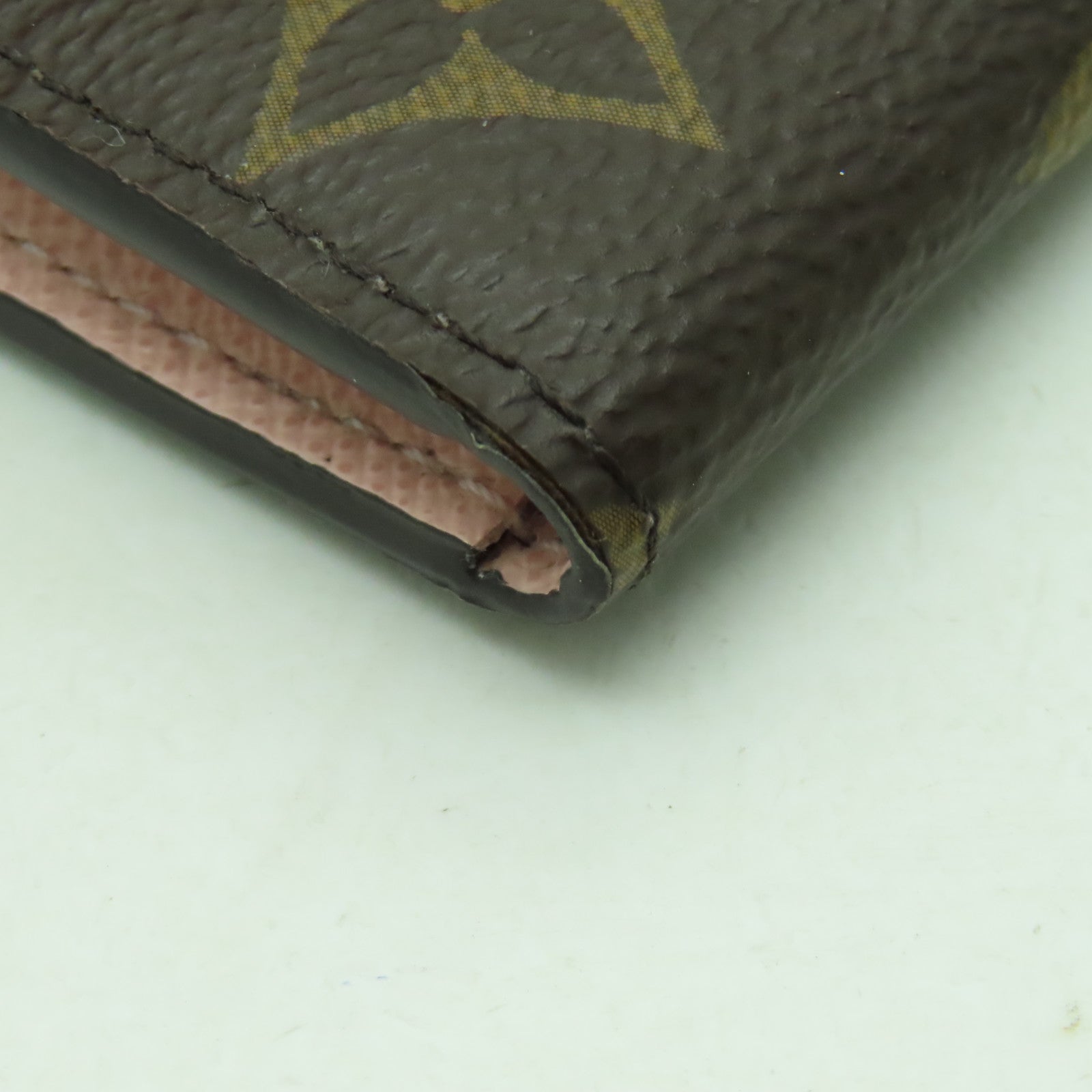 LOUIS VUITTON Monogram Emilie Wallet金扣長錢包棕色