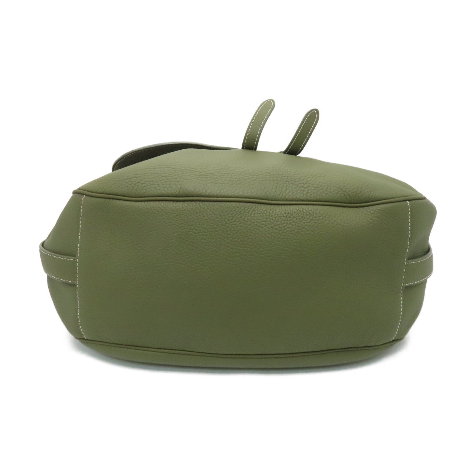 Dior 【激減優惠】牛皮皮革Shoulder Bag銀扣肩背袋綠色