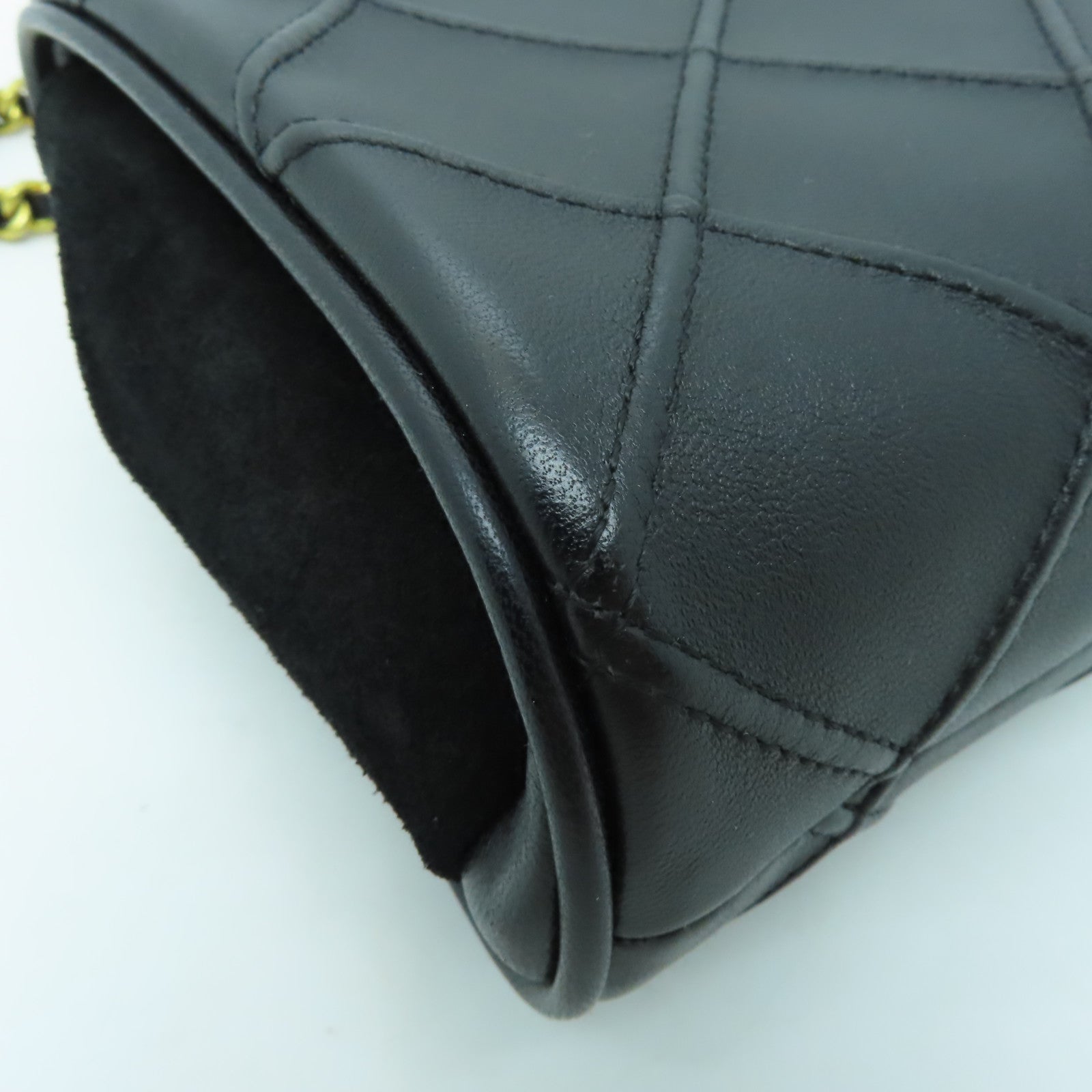 Tory Burch 牛皮皮革Chain Shoulder金扣鏈帶肩背袋黑色