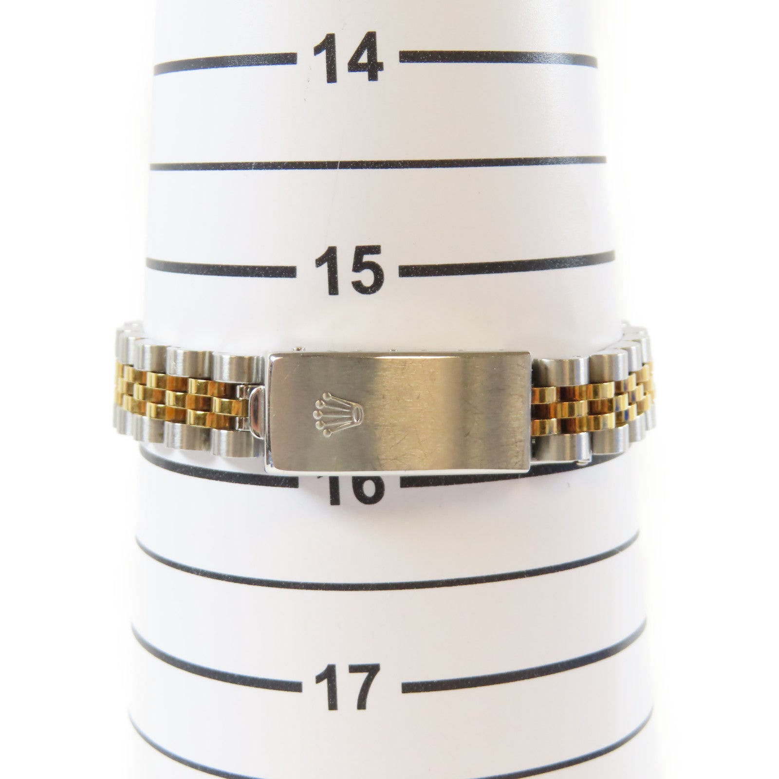 ROLEX 18K黃金/18K白金/不鏽鋼Datejust手錶#15.75cm