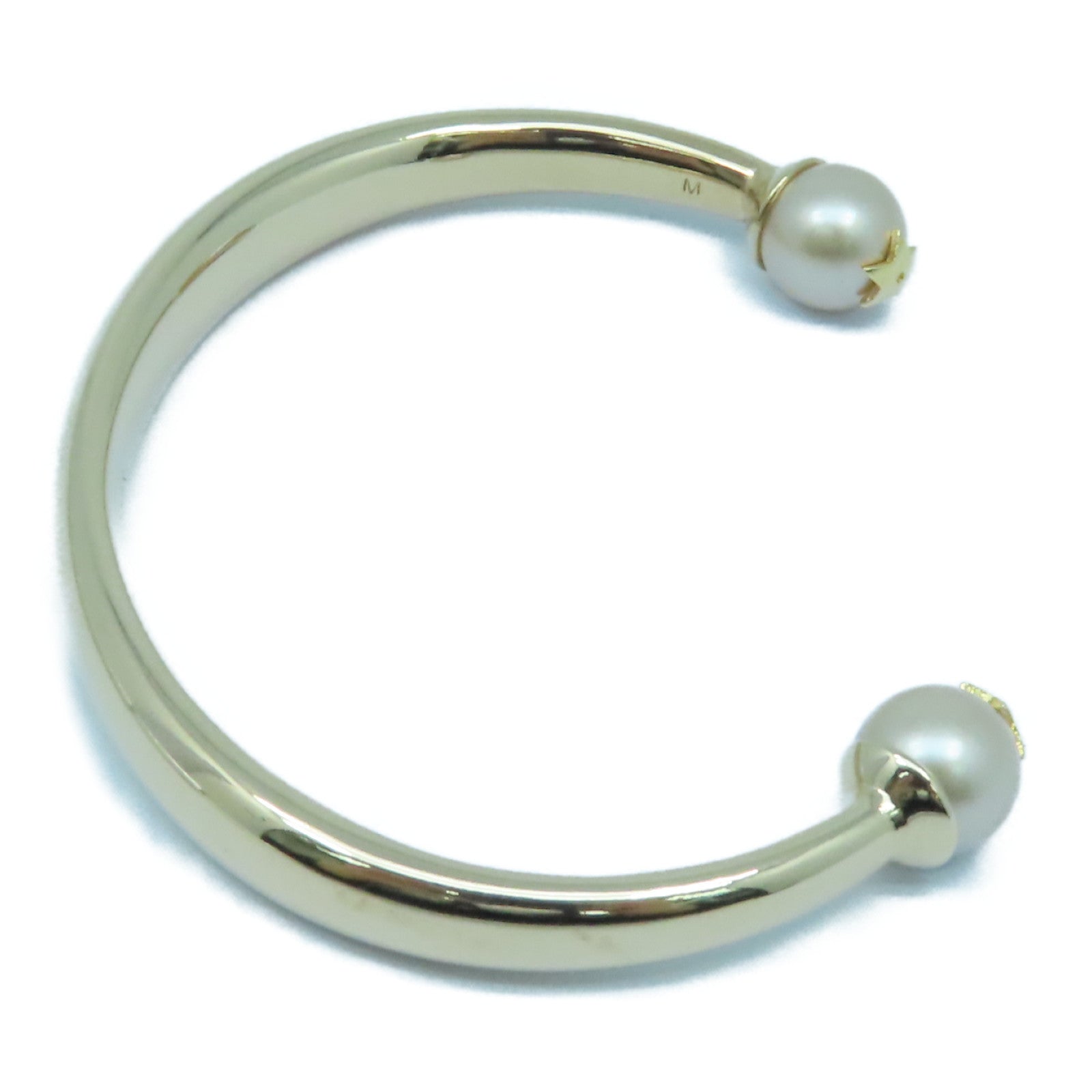 Dior 金屬Bangle手鐲金色/粉紅色