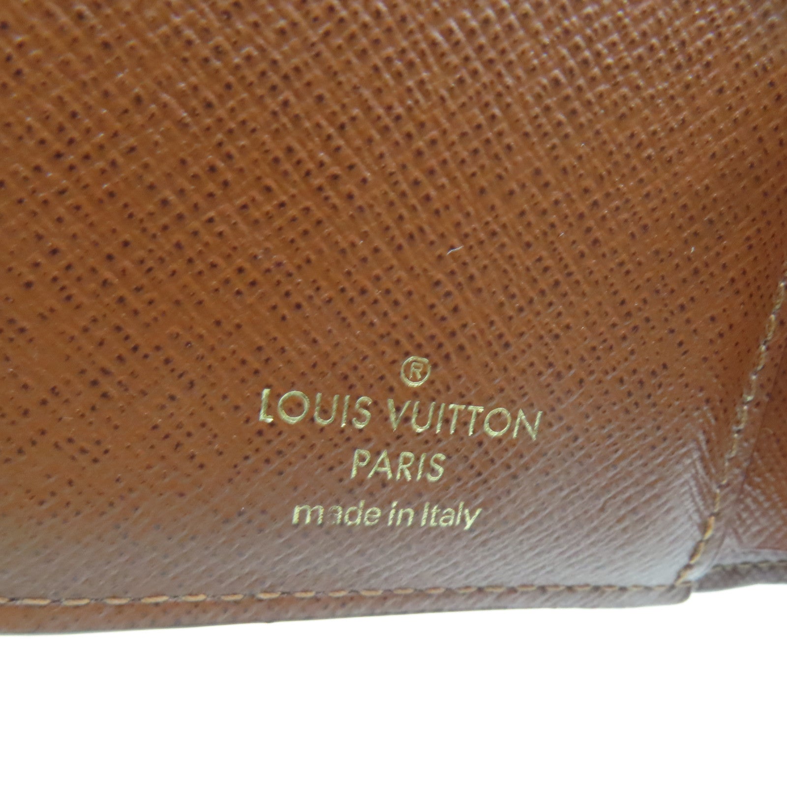 LOUIS VUITTON Monogram Victorine金扣錢包啡色