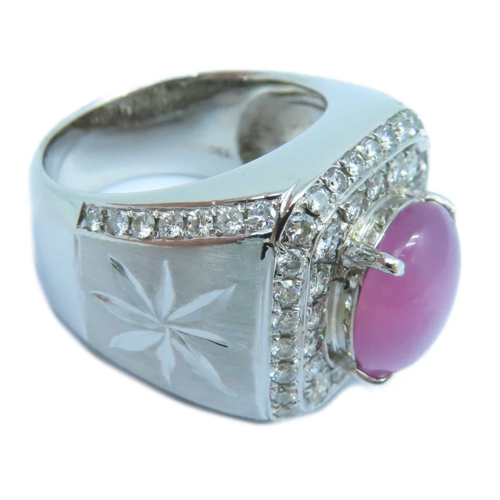 JEWELRY 【激減優惠】18K金紅寶石Ruby Ring戒指US#9.25
