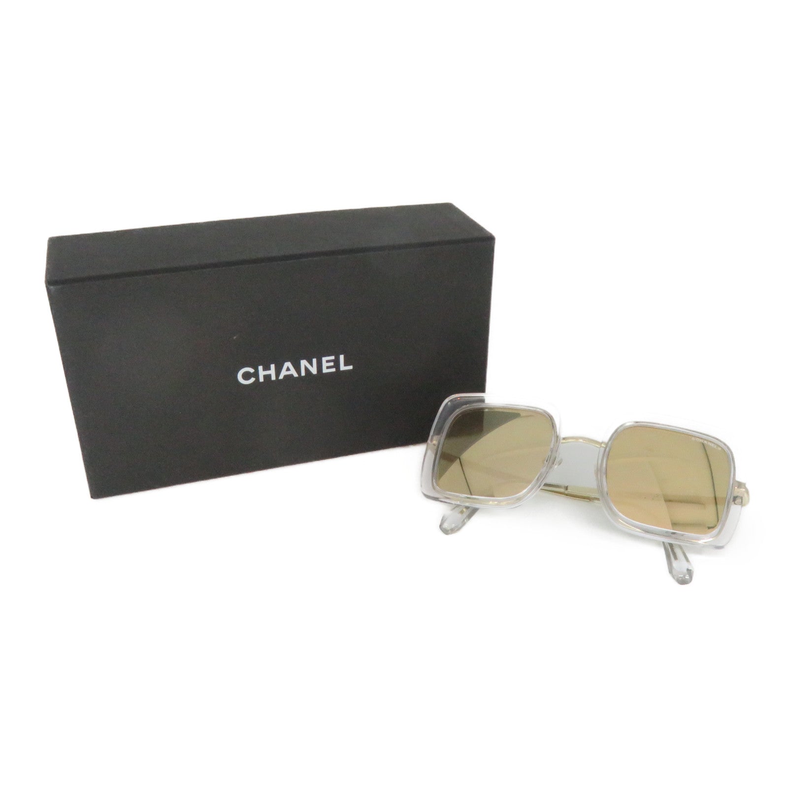 CHANEL 【激減優惠】PVC Sunglasses太陽眼鏡金色