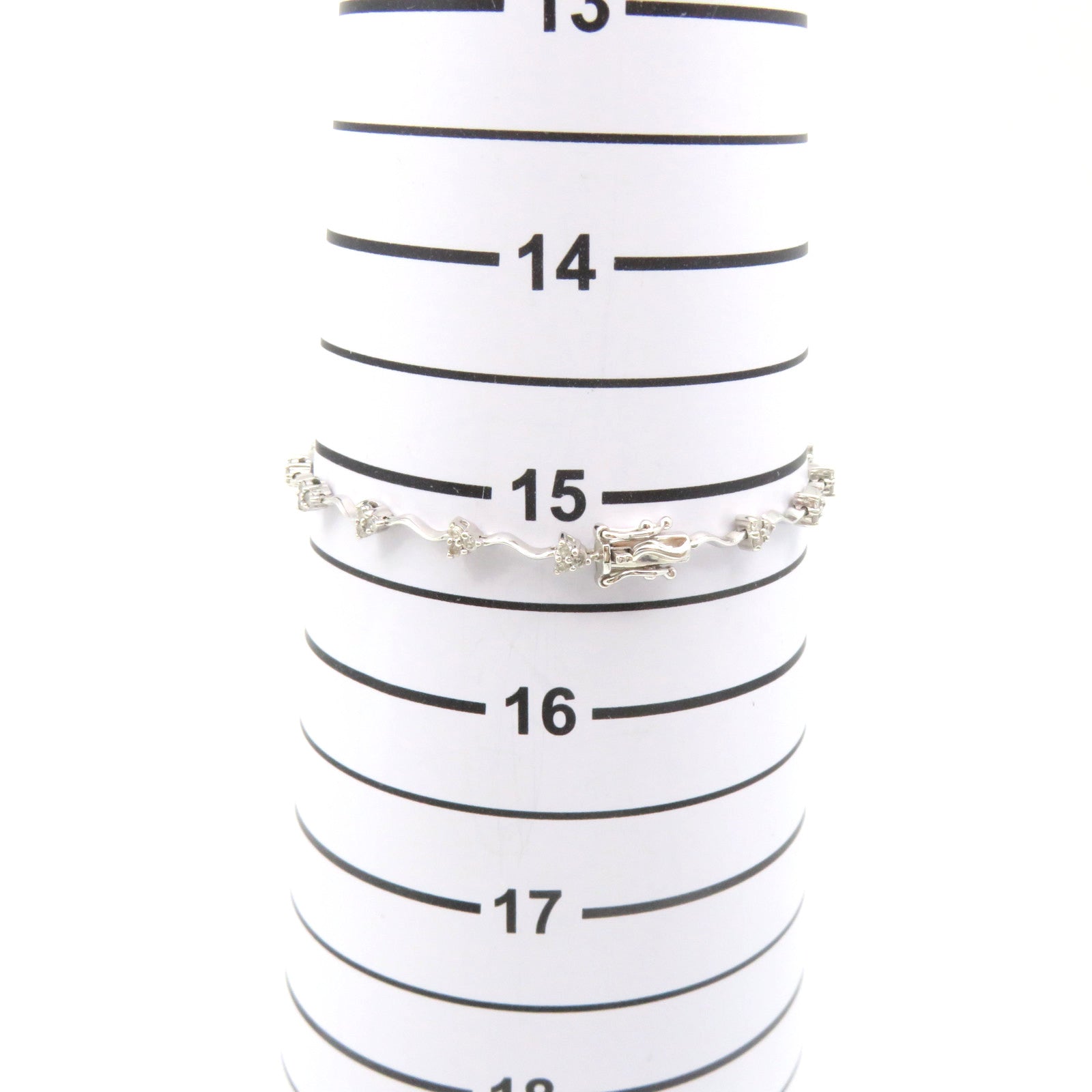 JEWELRY 18K White Gold/0.53ct Diamond Diamond Bracelet Bracelet