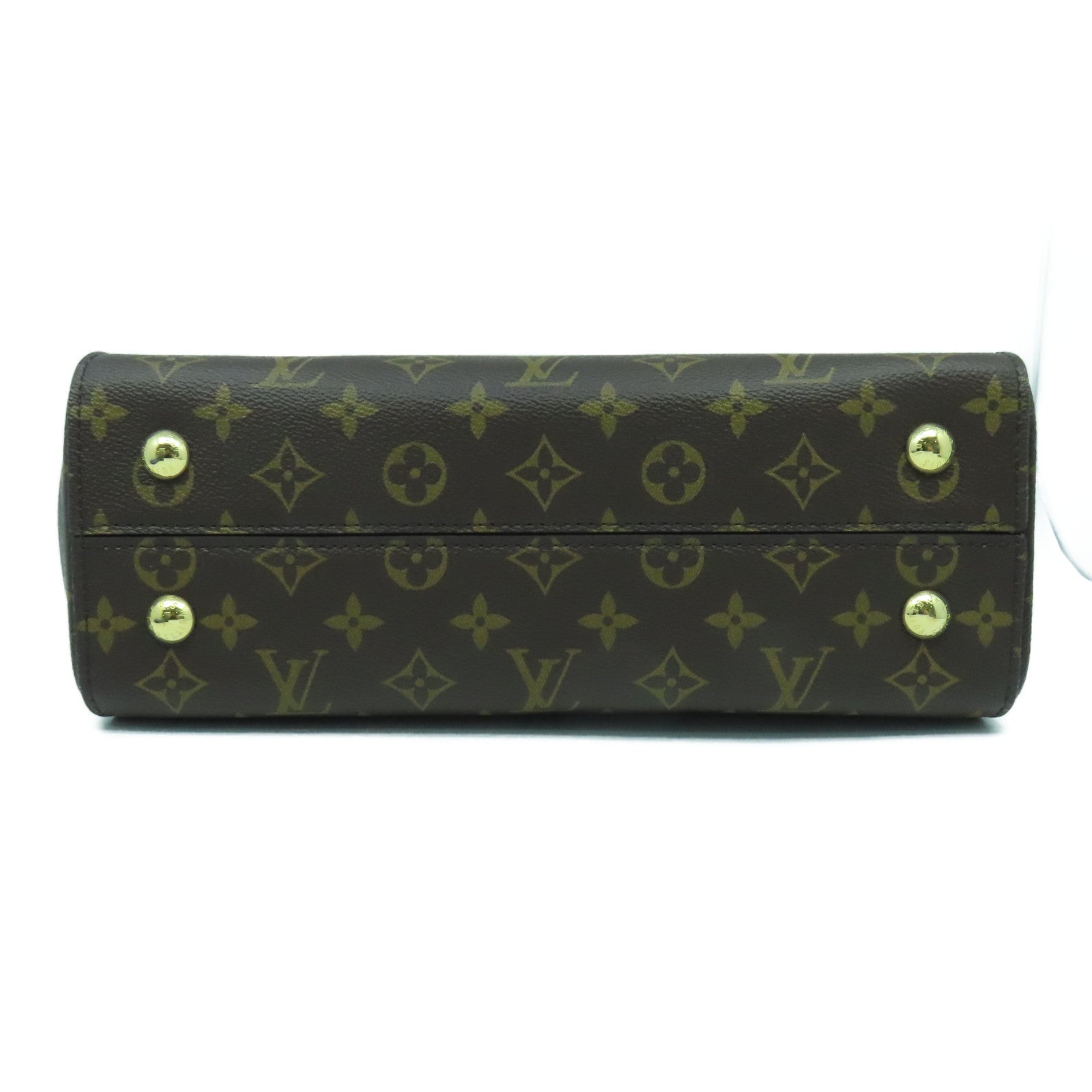 LOUIS VUITTON Monogram Cluny MM金扣手挽肩背兩用袋啡色