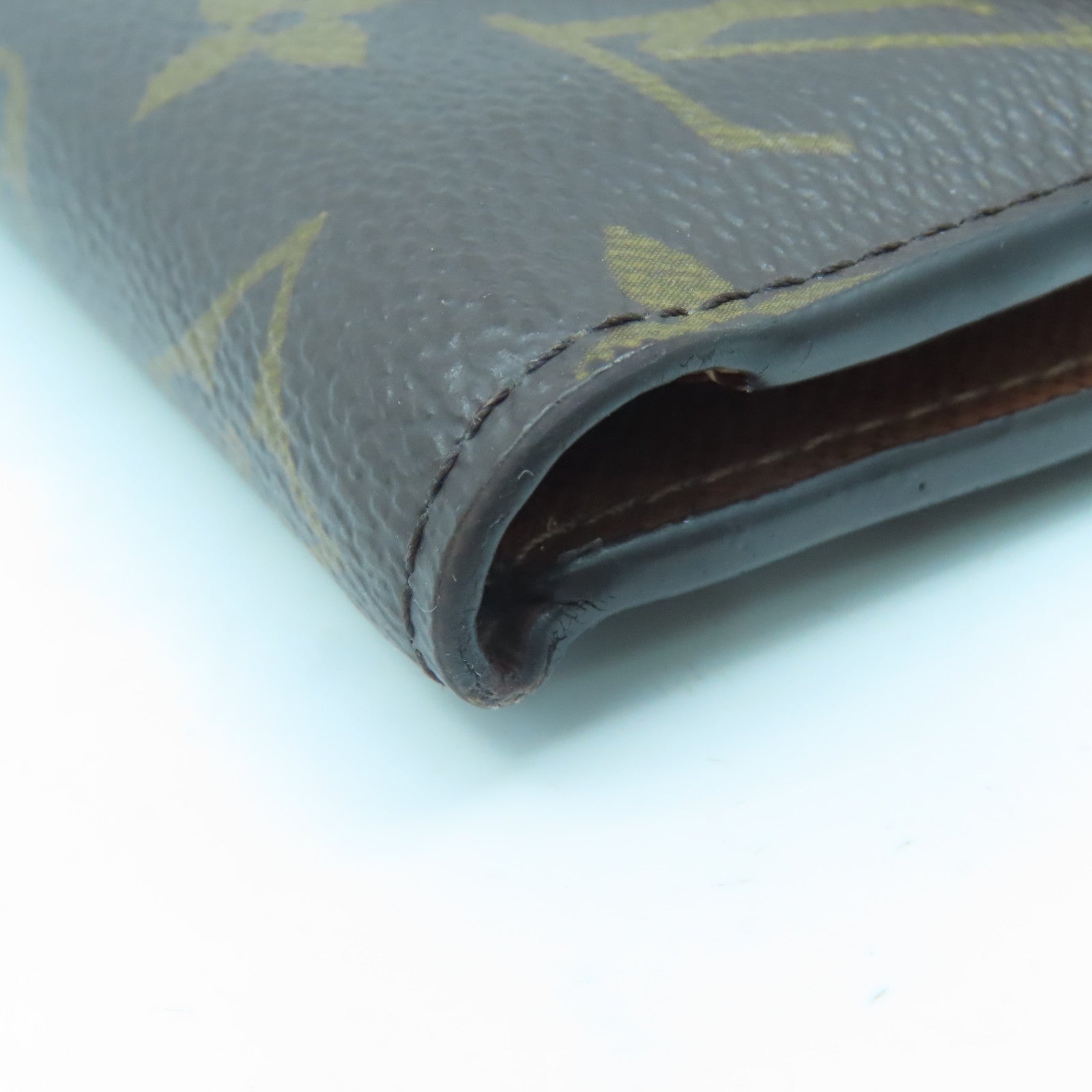 LOUIS VUITTON Monogram Victorine金扣錢包啡色