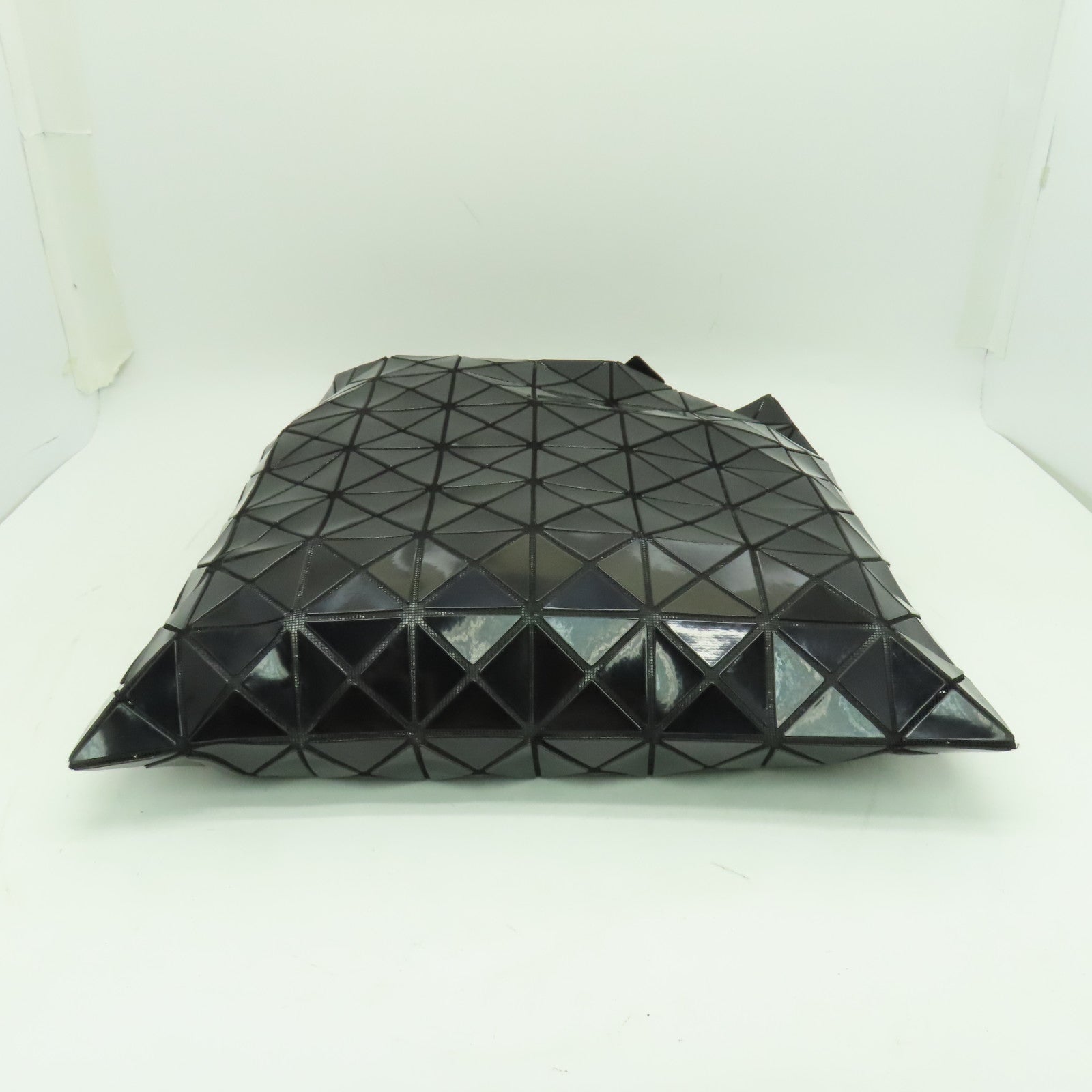 ISSEY MIYAKE 【激減優惠】PVC Bao Bao銀扣手挽袋黑色