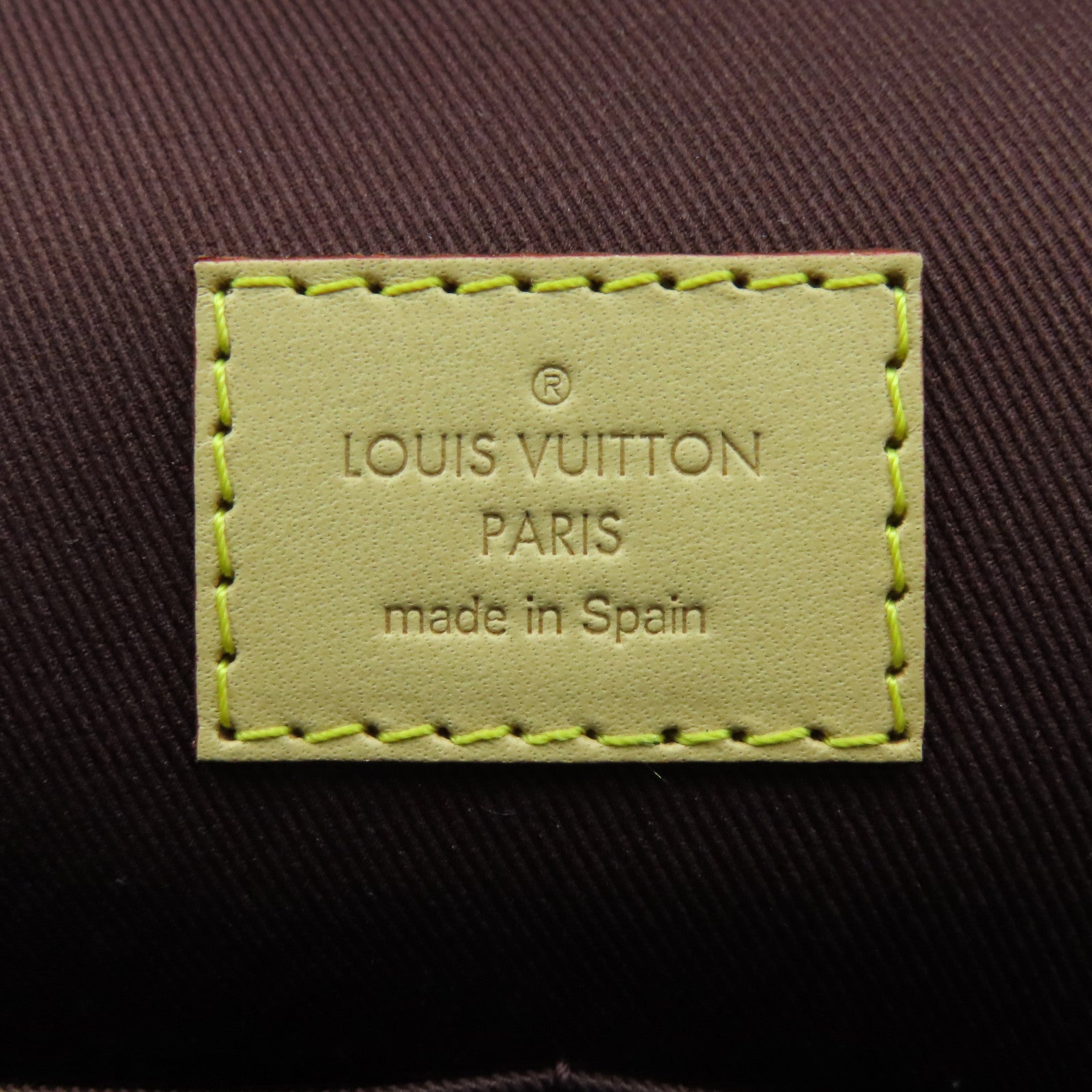 LOUIS VUITTON Monogram Cluny MM金扣手挽肩背兩用袋啡色