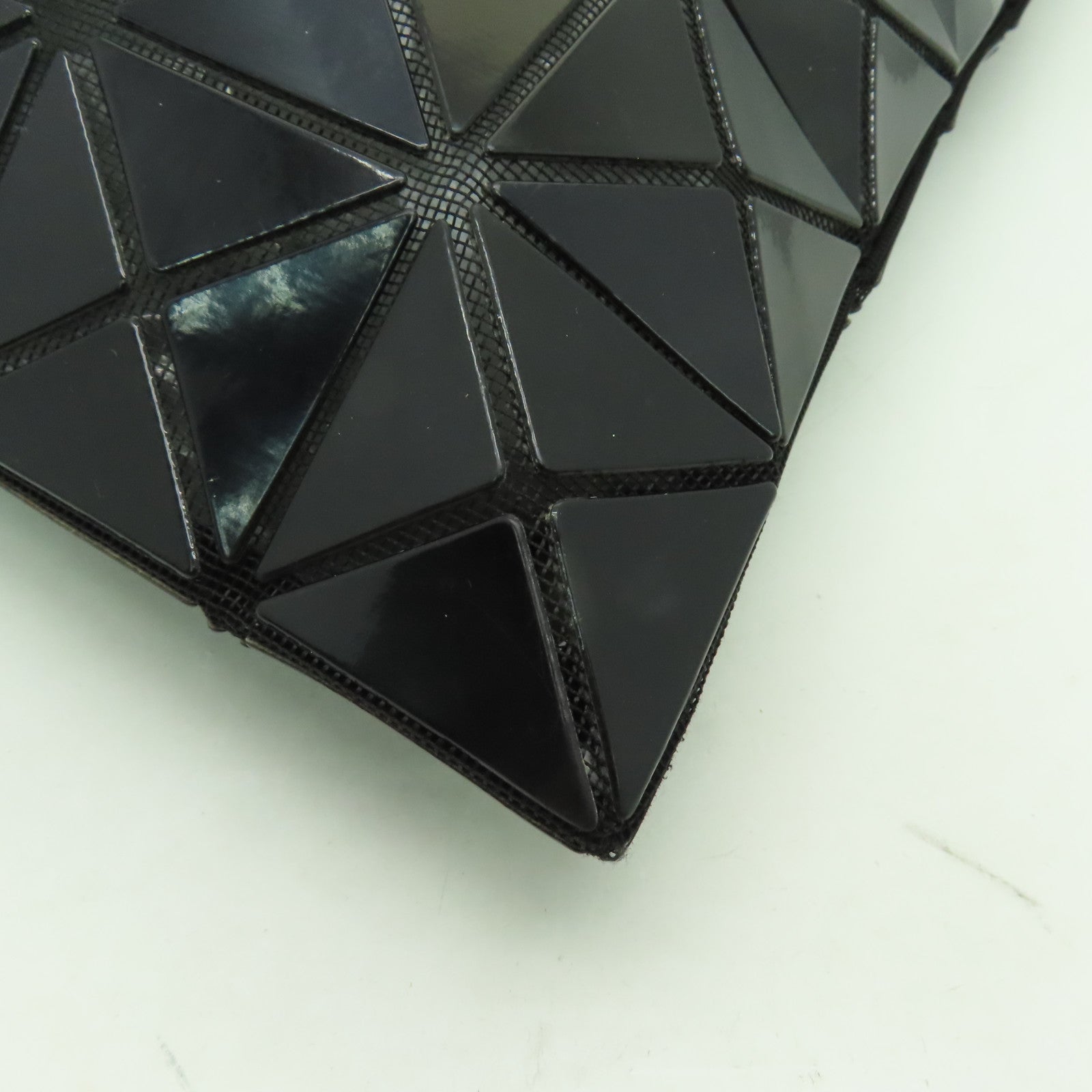 ISSEY MIYAKE 【激減優惠】PVC Bao Bao銀扣手挽袋黑色