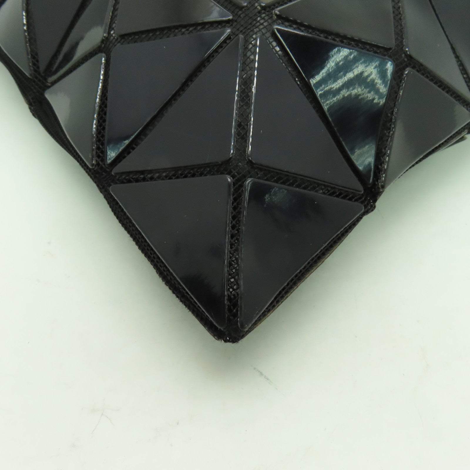 ISSEY MIYAKE 【激減優惠】PVC Bao Bao銀扣手挽袋黑色