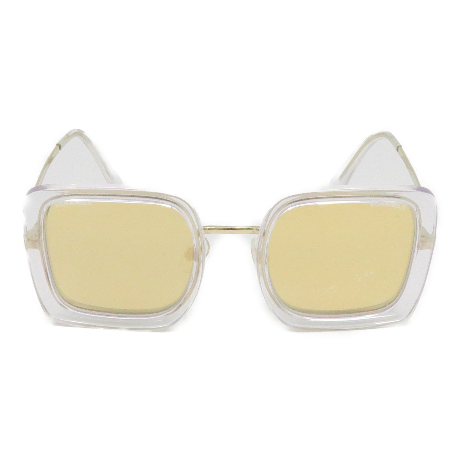CHANEL 【激減優惠】PVC Sunglasses太陽眼鏡金色