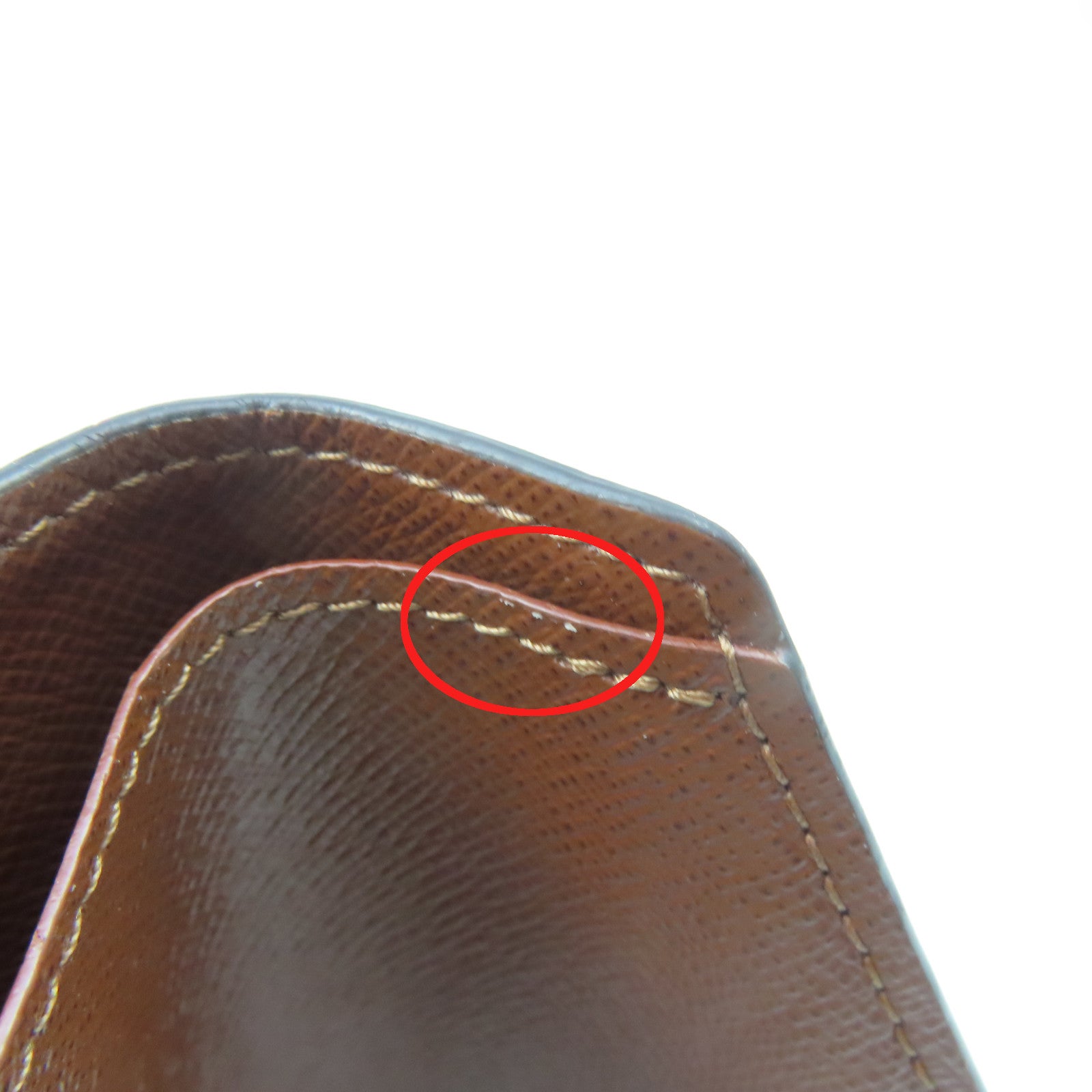 LOUIS VUITTON Monogram Victorine金扣錢包啡色