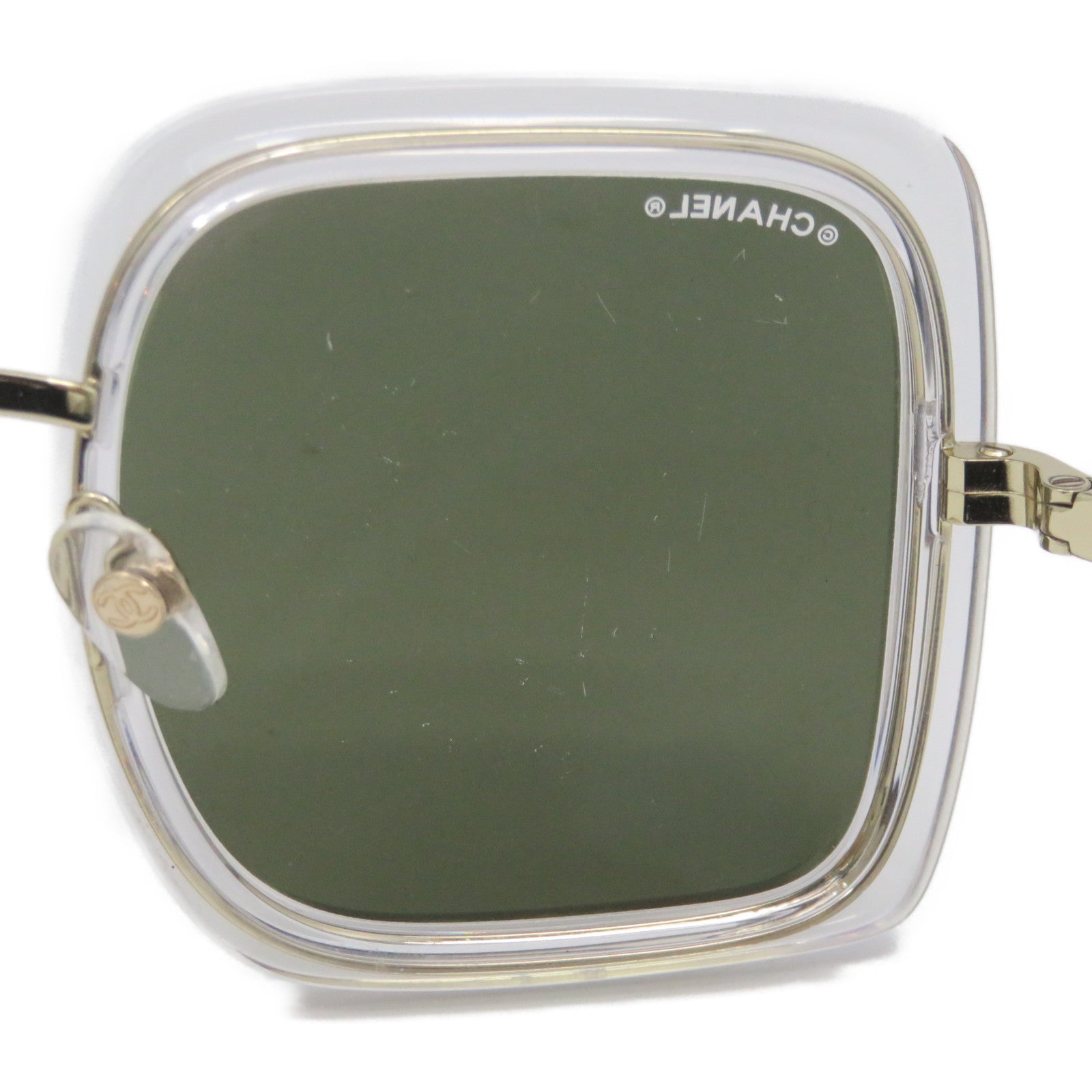 CHANEL 【激減優惠】PVC Sunglasses太陽眼鏡金色