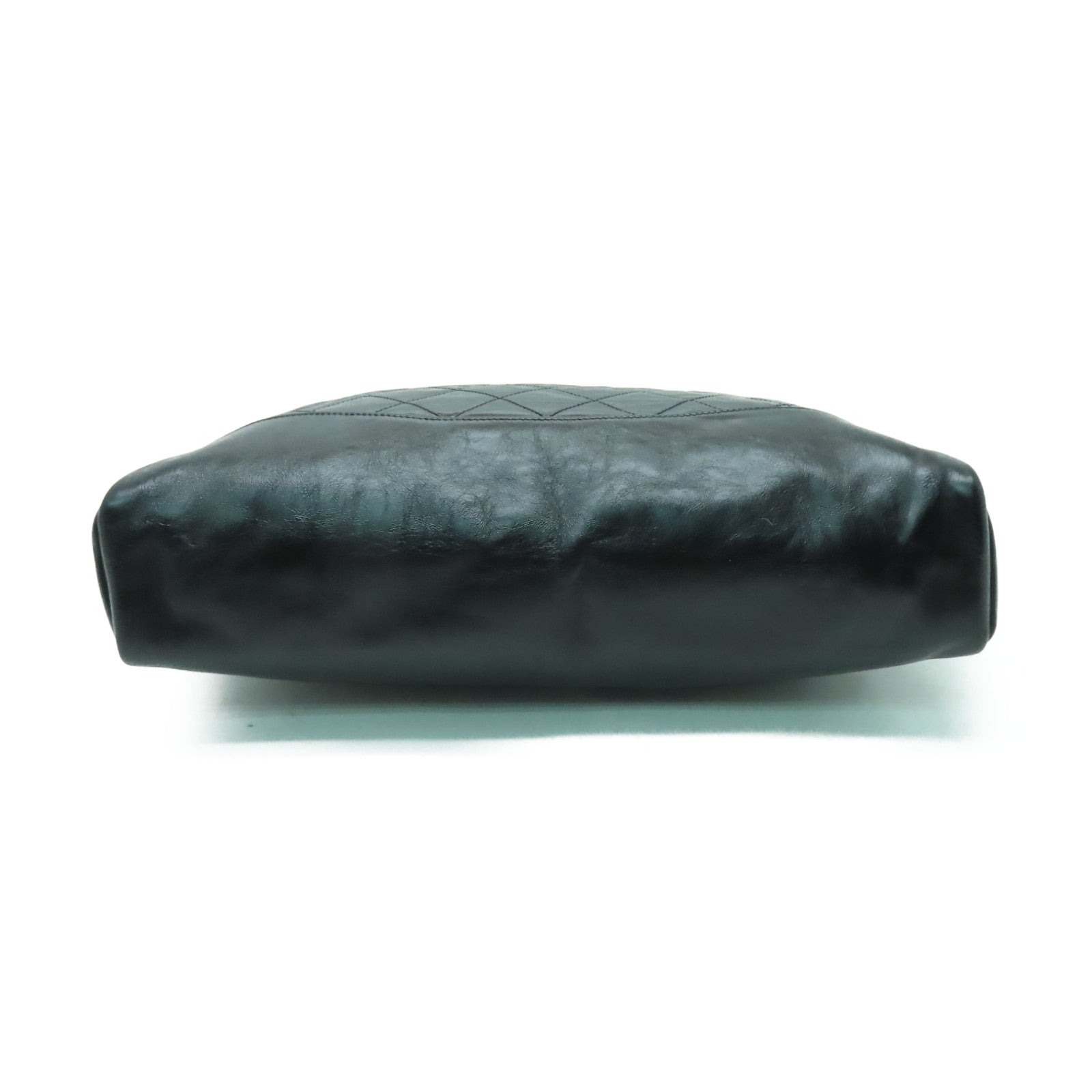 CHANEL 【激減優惠】菱格羊皮皮革Shoulder Bag金扣鏈帶手挽肩背兩用袋黑色