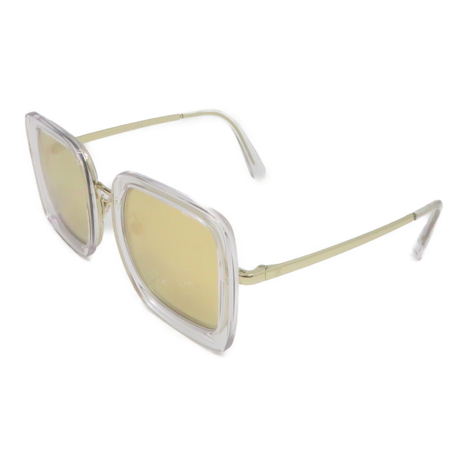 CHANEL 【激減優惠】PVC Sunglasses太陽眼鏡金色