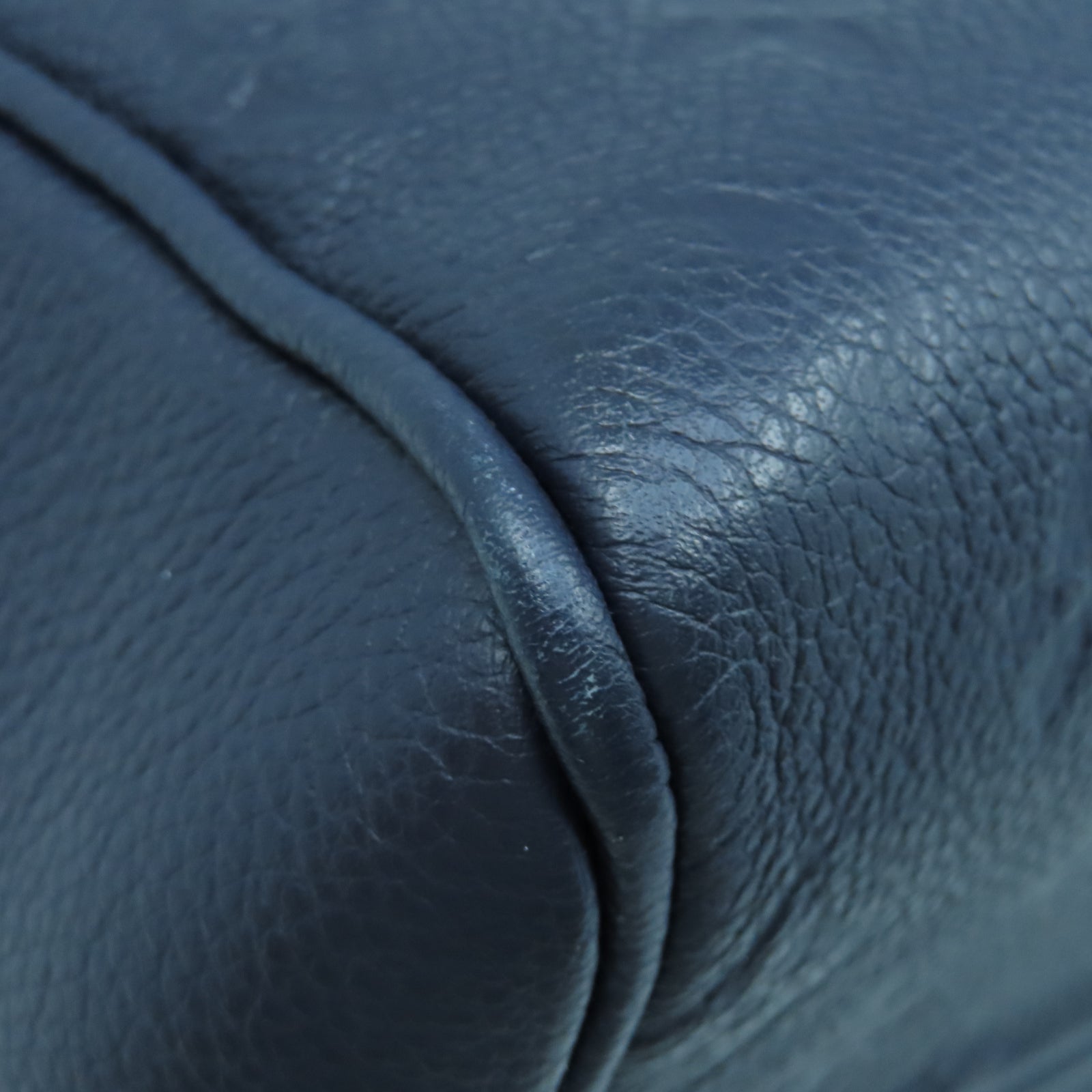 LOUIS VUITTON Monogram Empreient Speedy 25 Bandouliere金扣手挽袋藍色