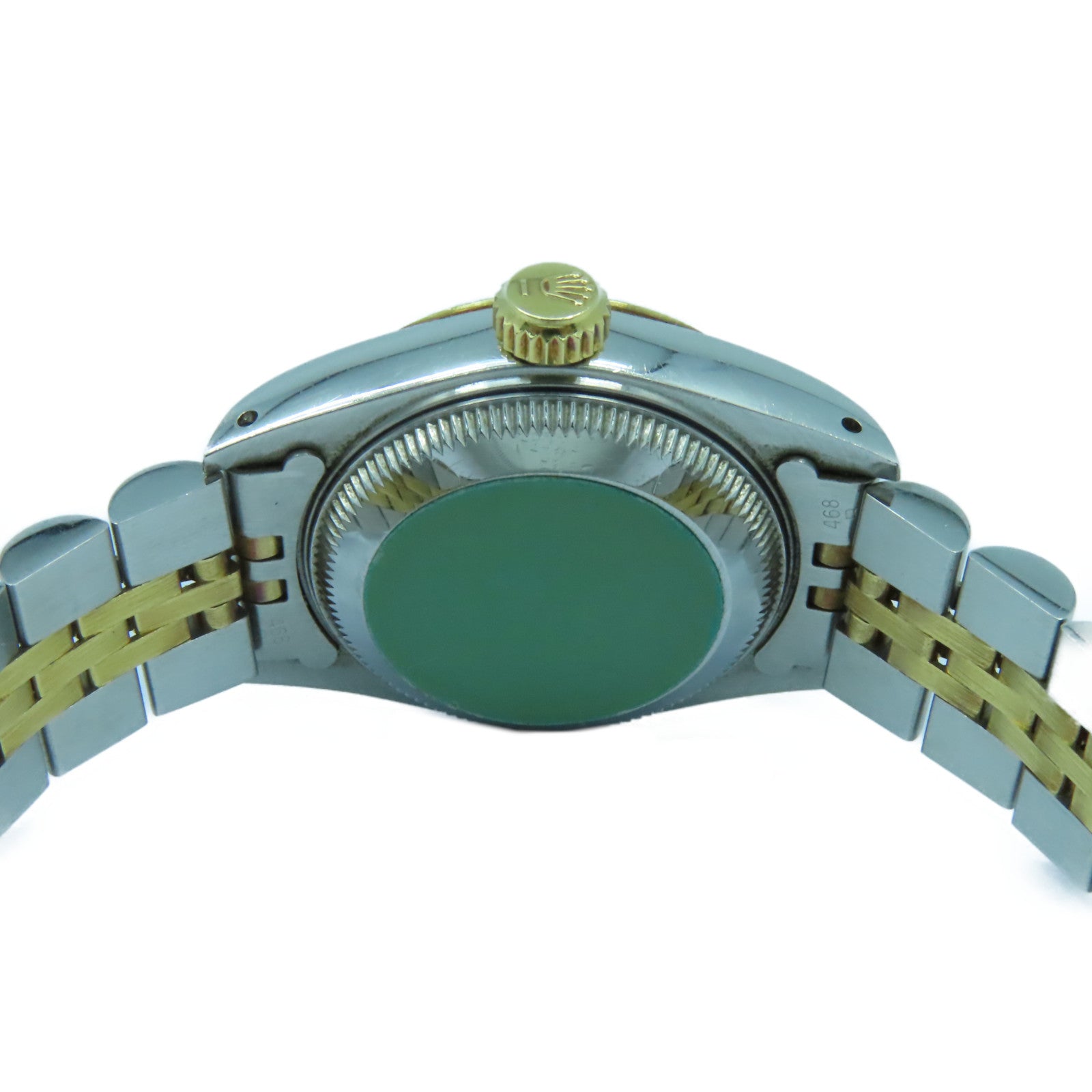 ROLEX 18K黃金Datejust不鏽鋼手錶自動機芯金色